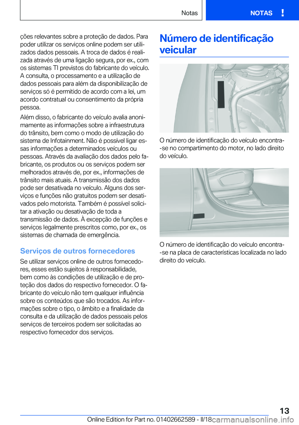 BMW M2 2018  Manual do condutor (in Portuguese) �