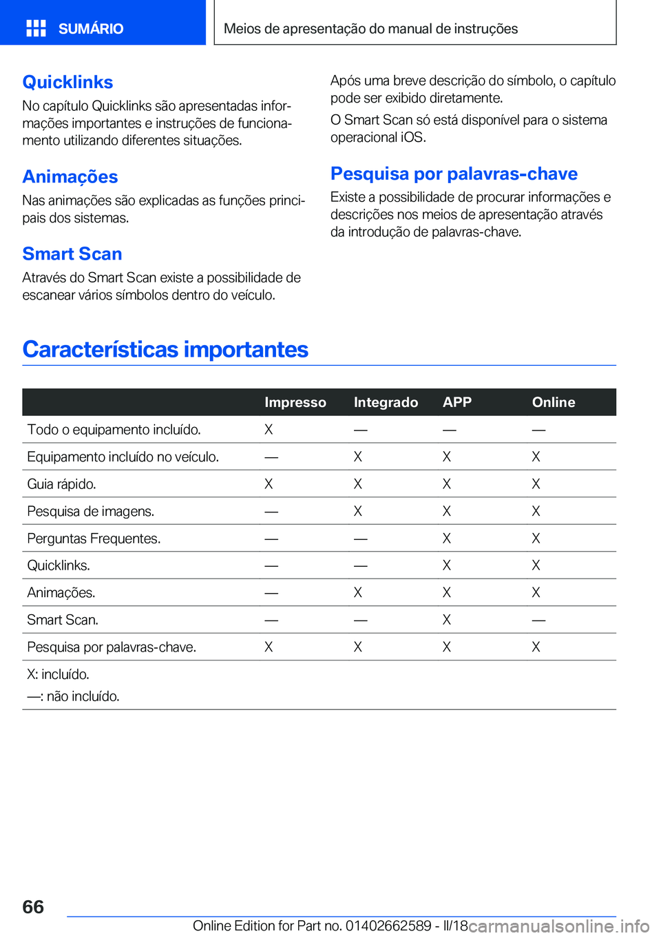 BMW M2 2018  Manual do condutor (in Portuguese) �Q�u�i�c�k�l�i�n�k�s�N�o� �c�a�p�