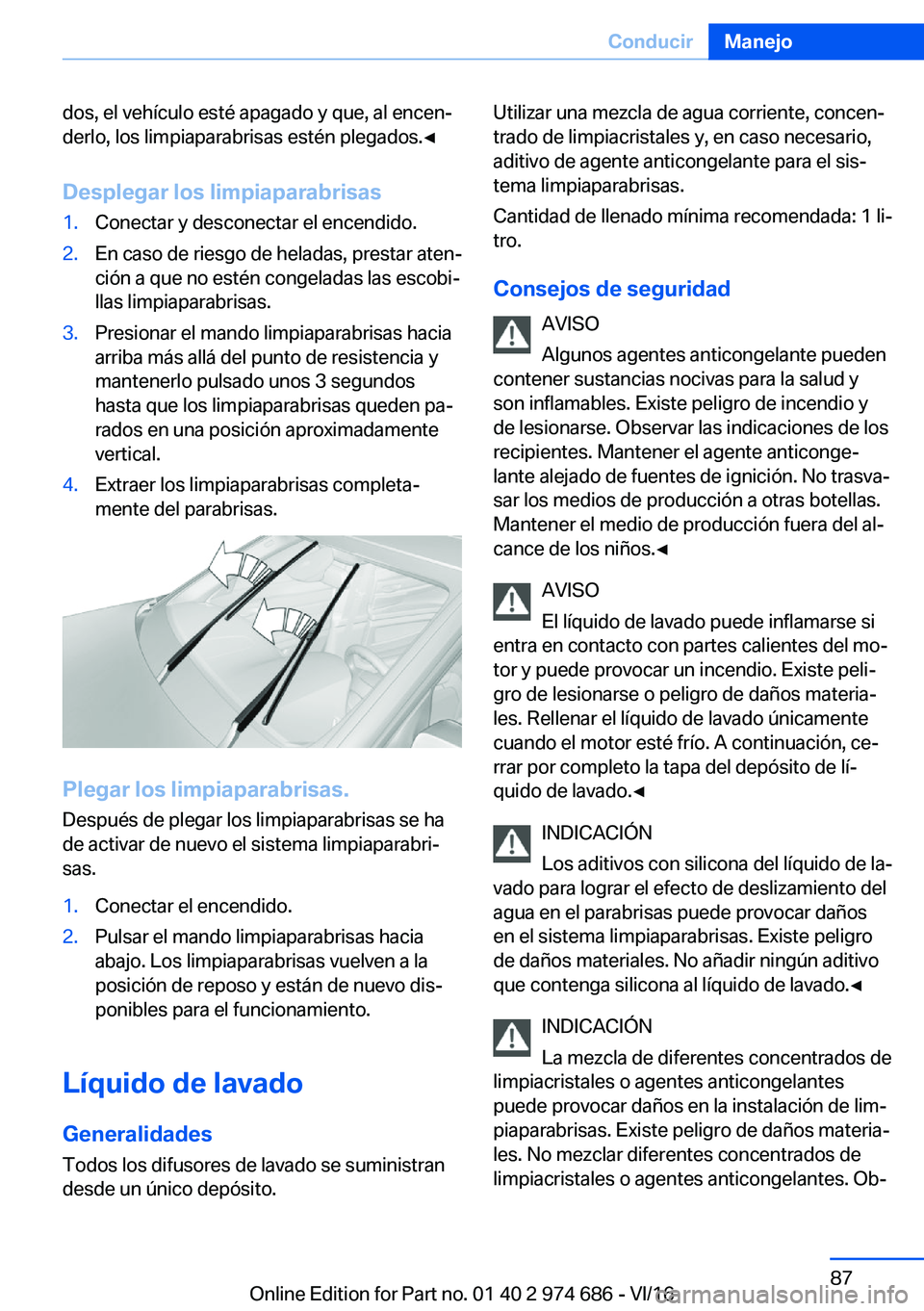 BMW M2 2017  Manuales de Empleo (in Spanish) �d�o�s�,� �e�l� �v�e�h�