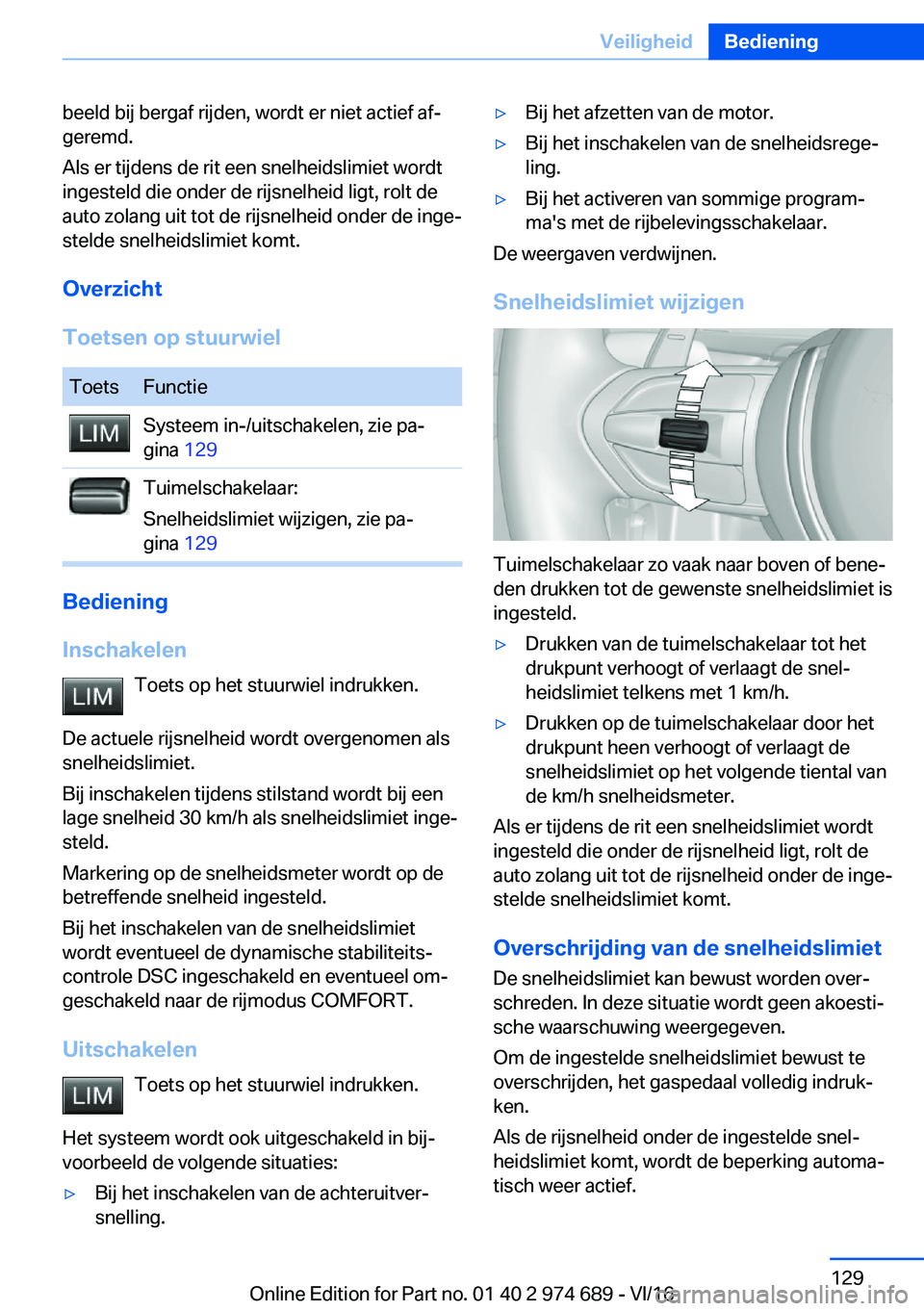 BMW M2 2017  Instructieboekjes (in Dutch) �b�e�e�l�d� �b�i�j� �b�e�r�g�a�f� �r�i�j�d�e�n�,� �w�o�r�d�t� �e�r� �n�i�e�t� �a�c�t�i�e�f� �a�fj
�g�e�r�e�m�d�.
�A�l�s� �e�r� �t�i�j�d�e�n�s� �d�e� �r�i�t� �e�e�n� �s�n�e�l�h�e�i�d�s�l�i�m�i�e�t� �w