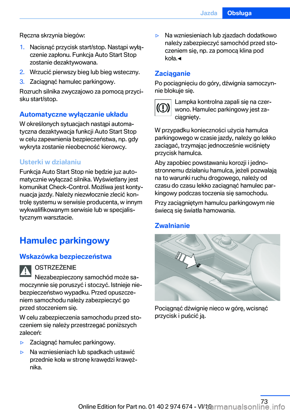 BMW M2 2017  Instrukcja obsługi (in Polish) �R�