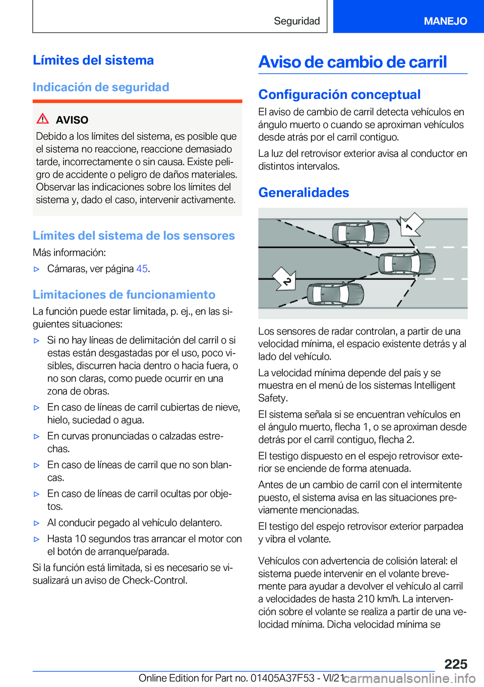 BMW M3 2022  Manuales de Empleo (in Spanish) �L�