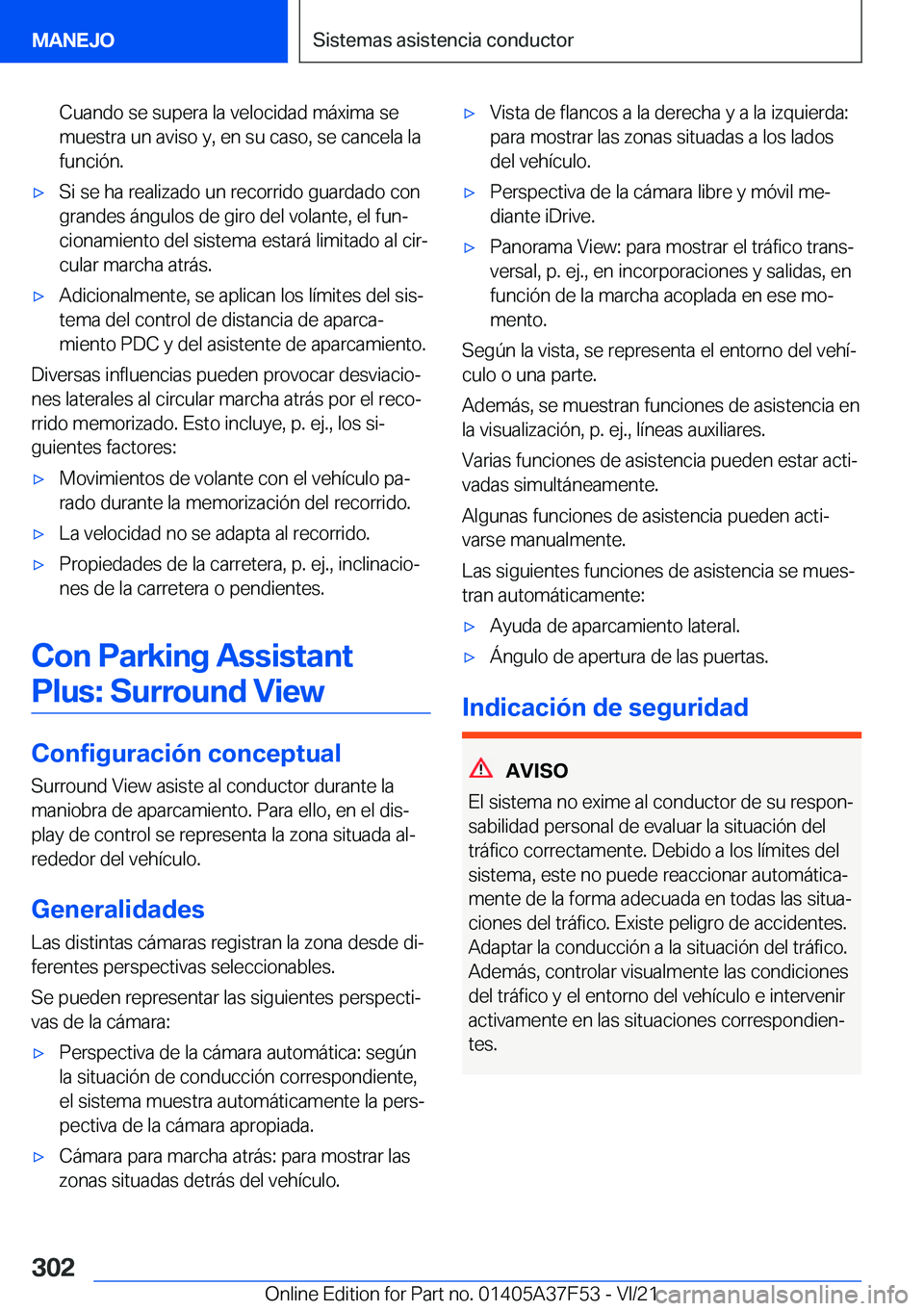 BMW M3 2022  Manuales de Empleo (in Spanish) �C�u�a�n�d�o��s�e��s�u�p�e�r�a��l�a��v�e�l�o�c�i�d�a�d��m�