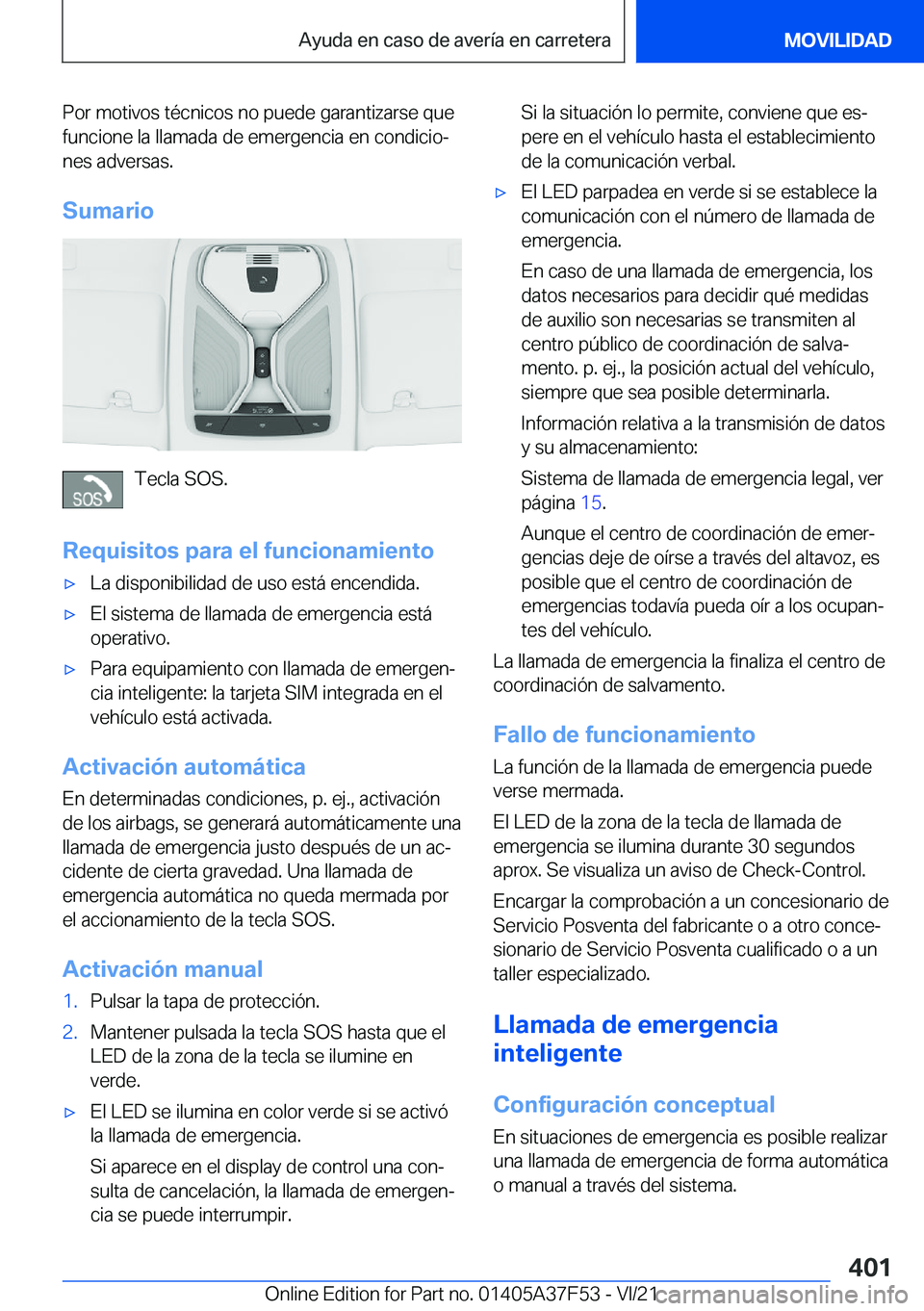 BMW M3 2022  Manuales de Empleo (in Spanish) �P�o�r��m�o�t�i�v�o�s��t�