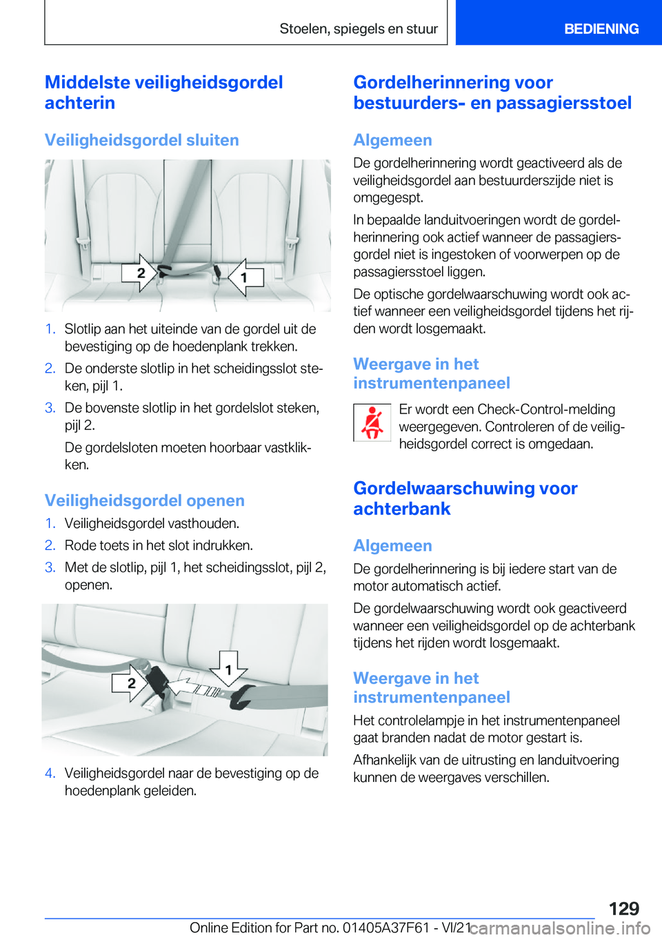BMW M3 2022  Instructieboekjes (in Dutch) �M�i�d�d�e�l�s�t�e��v�e�i�l�i�g�h�e�i�d�s�g�o�r�d�e�l
�a�c�h�t�e�r�i�n
�V�e�i�l�i�g�h�e�i�d�s�g�o�r�d�e�l��s�l�u�i�t�e�n�1�.�S�l�o�t�l�i�p��a�a�n��h�e�t��u�i�t�e�i�n�d�e��v�a�n��d�e��g�o�r�d�e