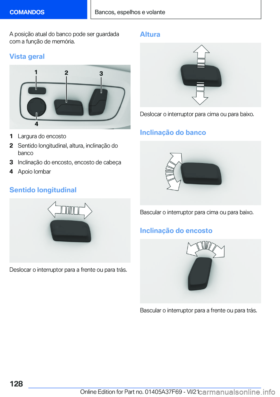 BMW M3 2022  Manual do condutor (in Portuguese) �A��p�o�s�i�