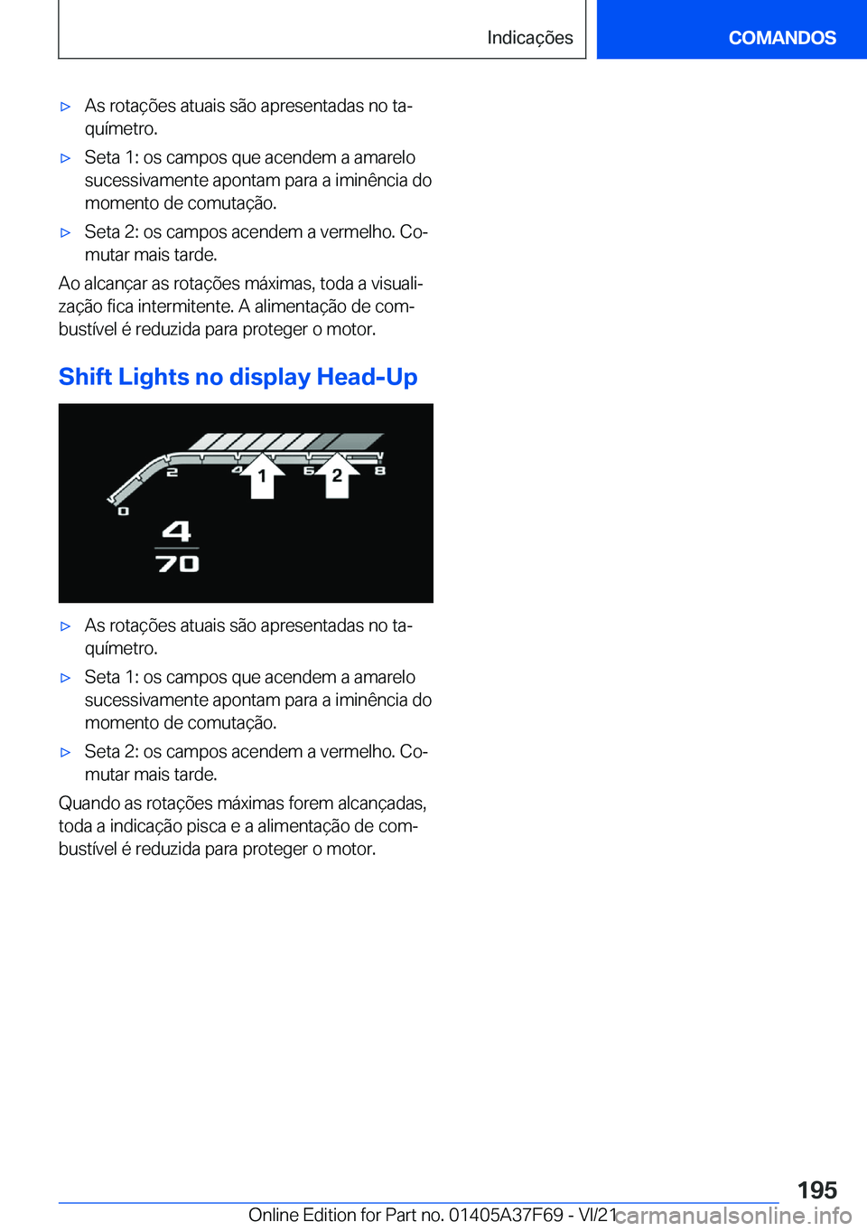 BMW M3 2022  Manual do condutor (in Portuguese) 'x�A�s��r�o�t�a�