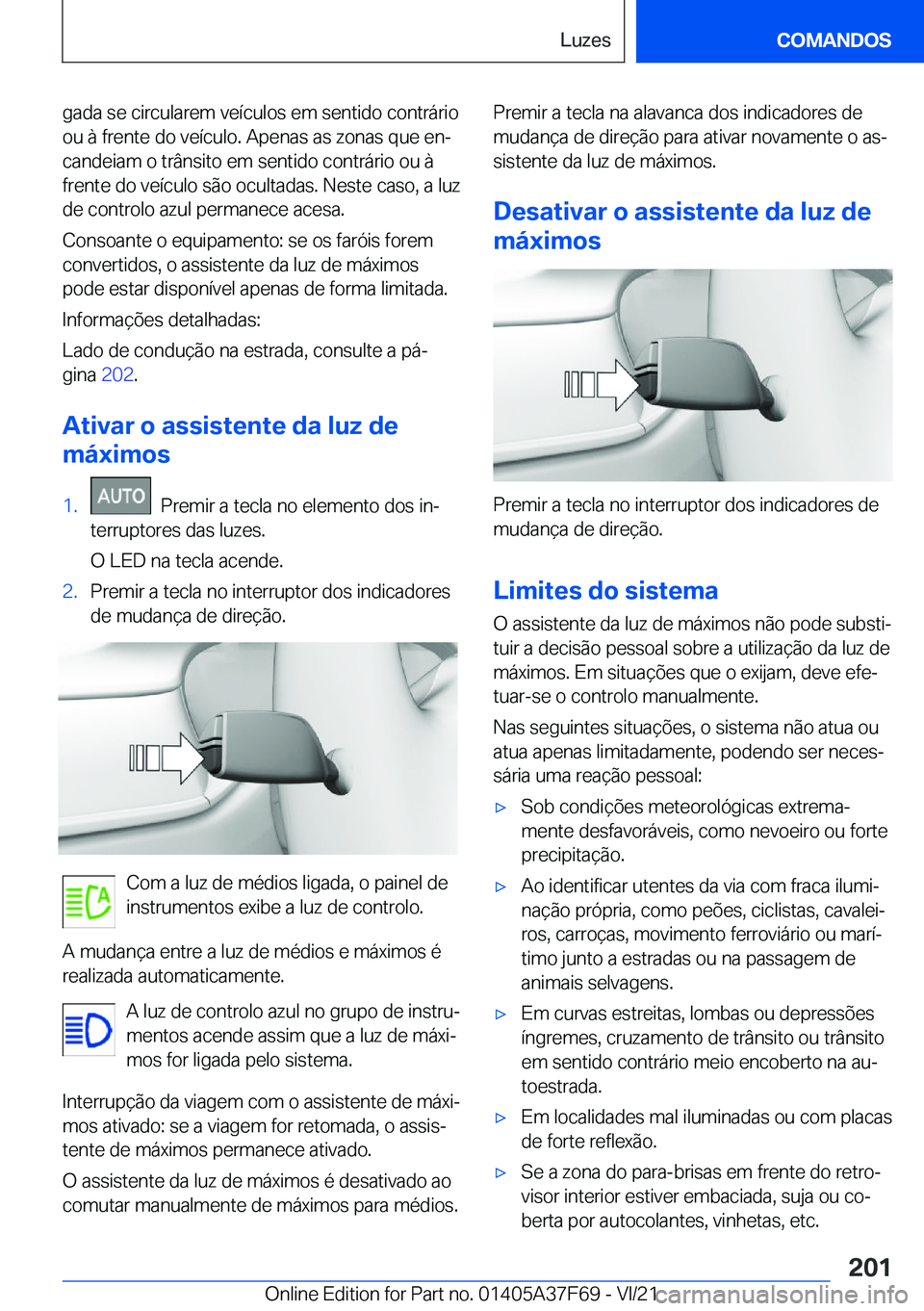 BMW M3 2022  Manual do condutor (in Portuguese) �g�a�d�a��s�e��c�i�r�c�u�l�a�r�e�m��v�e�