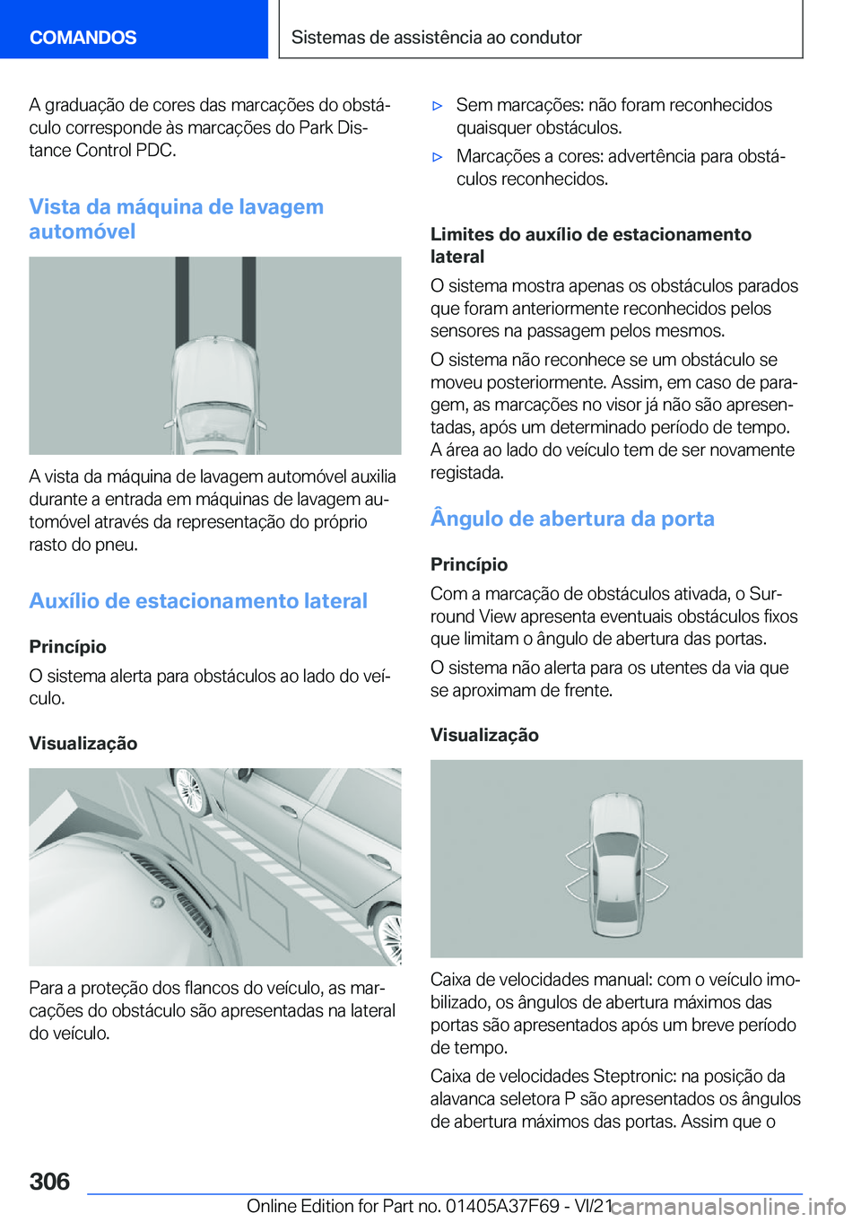 BMW M3 2022  Manual do condutor (in Portuguese) �A��g�r�a�d�u�a�