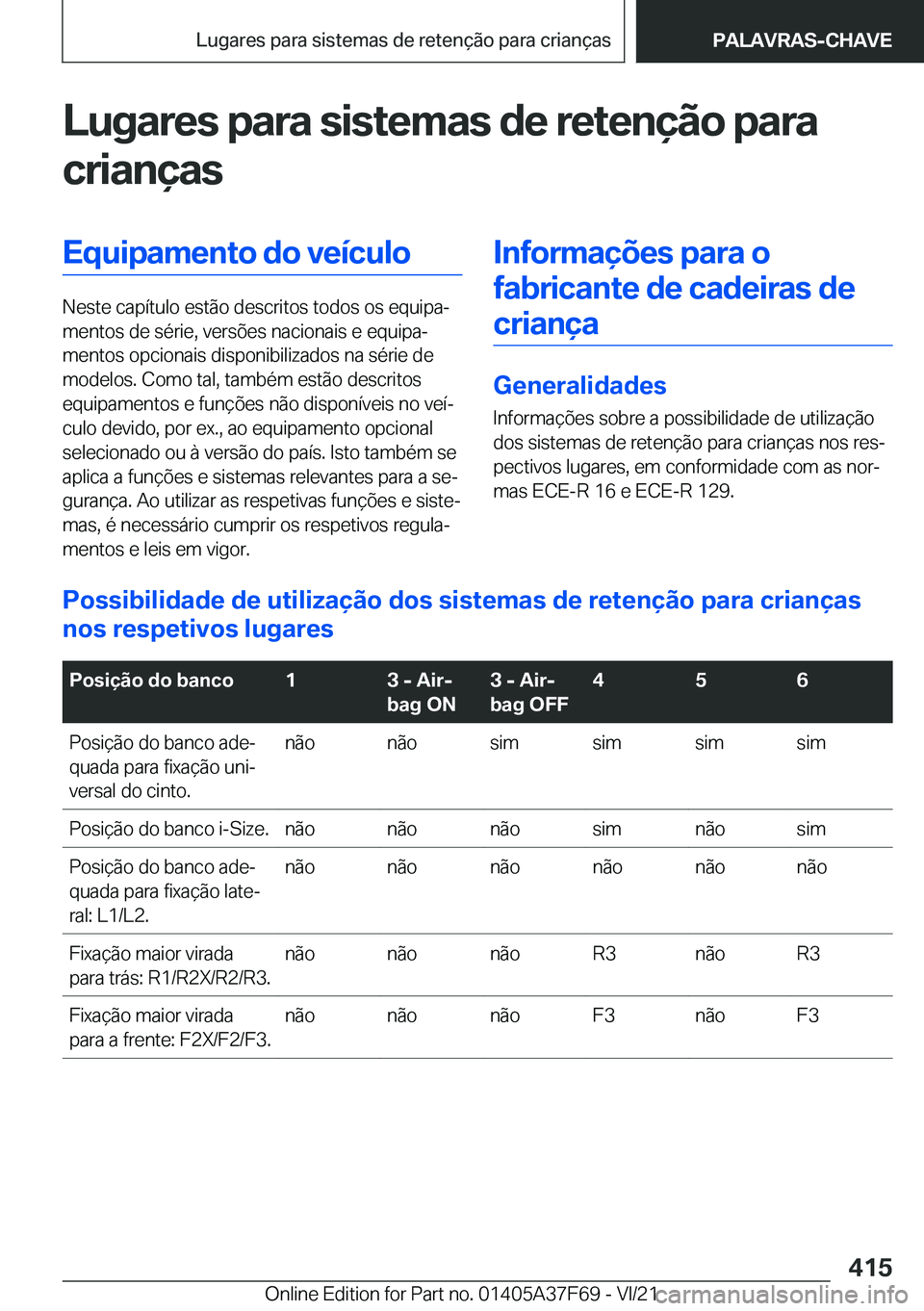BMW M3 2022  Manual do condutor (in Portuguese) �L�u�g�a�r�e�s��p�a�r�a��s�i�s�t�e�m�a�s��d�e��r�e�t�e�n�