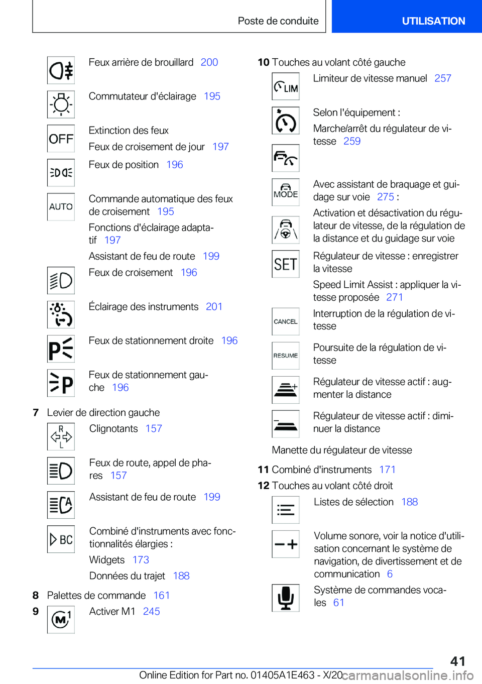 BMW M3 2021  Notices Demploi (in French) �F�e�u�x��a�r�r�i�è�r�e��d�e��b�r�o�u�i�l�l�a�r�d\_�2�0�0�C�o�m�m�u�t�a�t�e�u�r��d�'�é�c�l�a�i�r�a�g�e\_ �1�9�5�E�x�t�i�n�c�t�i�o�n��d�e�s��f�e�u�x
�F�e�u�x��d�e��c�r�o�i�s�e�m�e�n�t