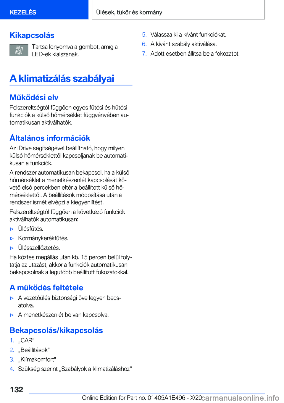 BMW M3 2021  Kezelési útmutató (in Hungarian) �K�i�k�a�p�c�s�o�l�