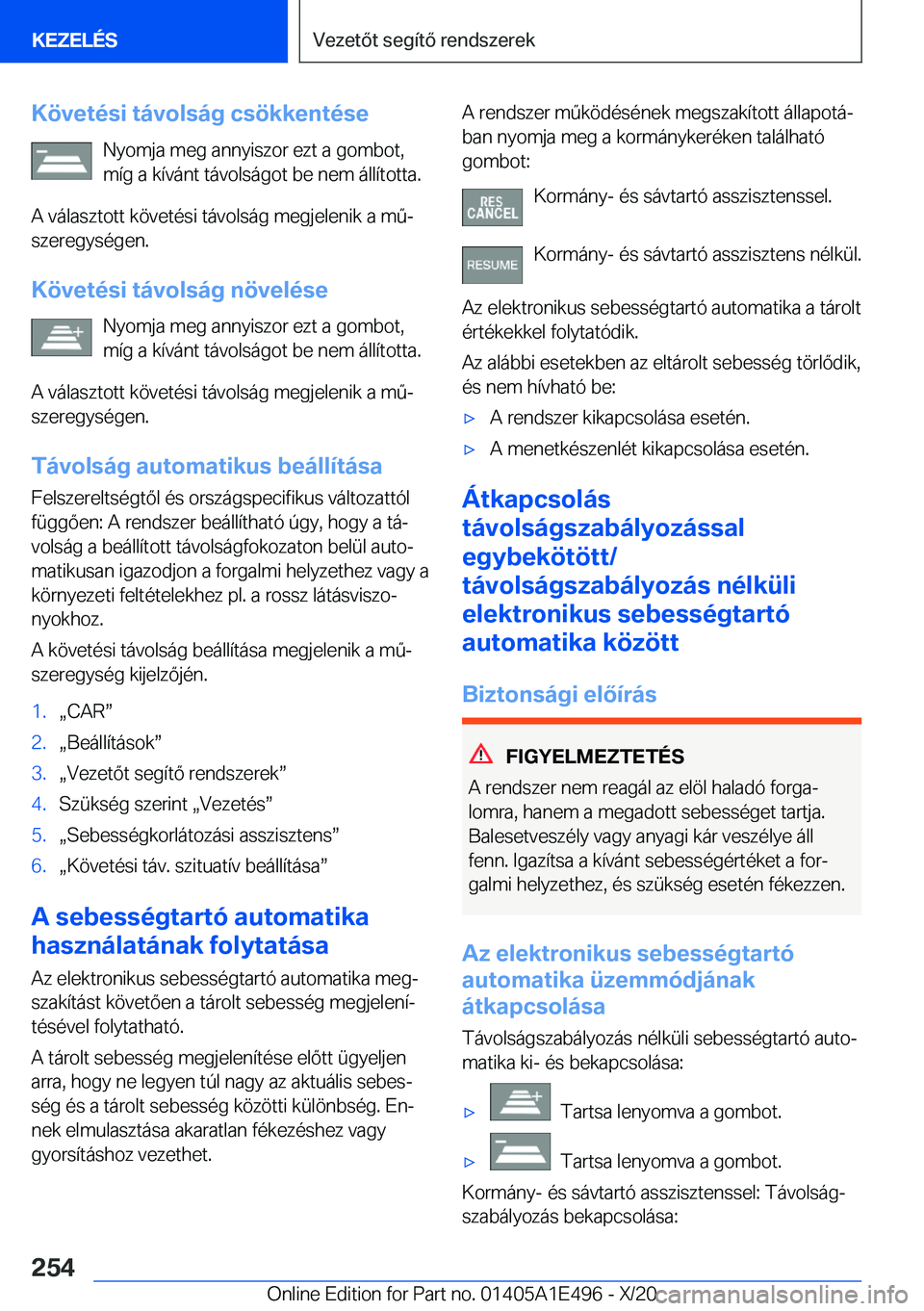 BMW M3 2021  Kezelési útmutató (in Hungarian) �K�