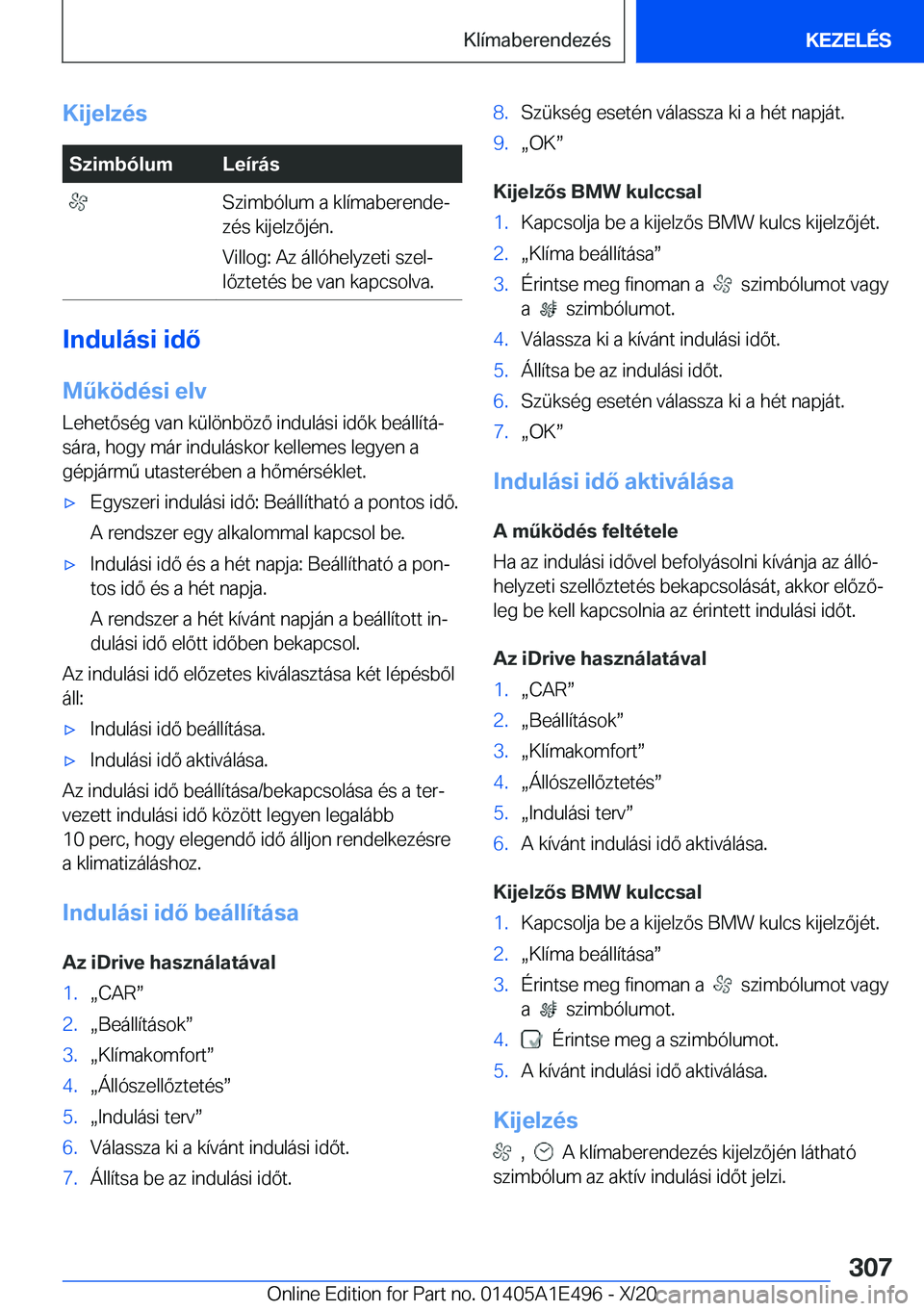 BMW M3 2021  Kezelési útmutató (in Hungarian) �K�i�j�e�l�z�