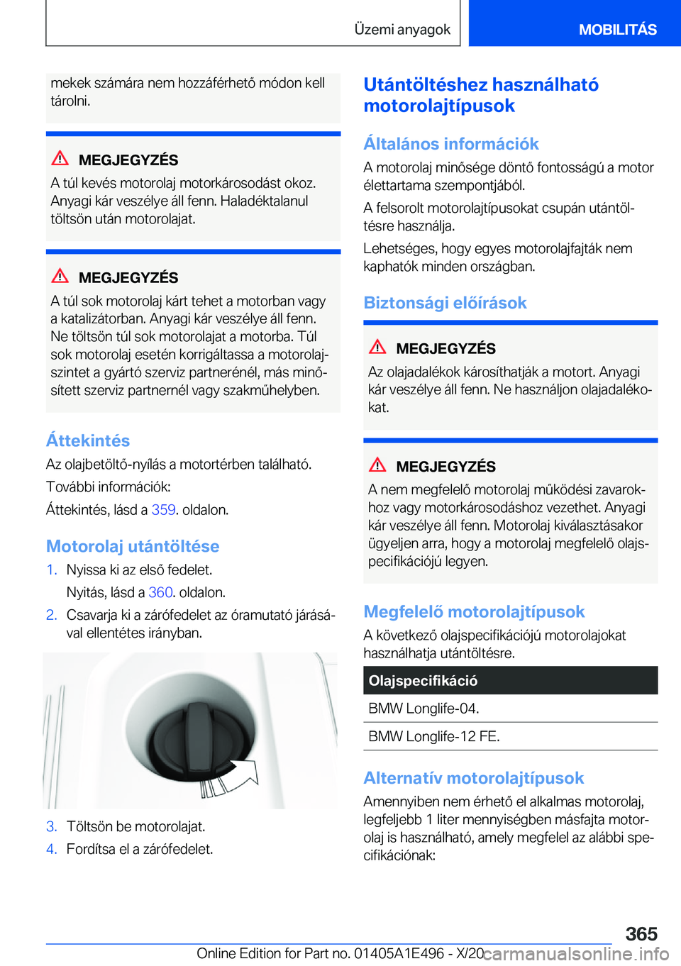 BMW M3 2021  Kezelési útmutató (in Hungarian) �m�e�k�e�k��s�z�