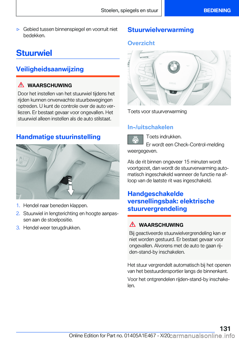 BMW M3 2021  Instructieboekjes (in Dutch) 'x�G�e�b�i�e�d��t�u�s�s�e�n��b�i�n�n�e�n�s�p�i�e�g�e�l��e�n��v�o�o�r�r�u�i�t��n�i�e�t
�b�e�d�e�k�k�e�n�.
�S�t�u�u�r�w�i�e�l
�V�e�i�l�i�g�h�e�i�d�s�a�a�n�w�i�j�z�i�n�g
�W�A�A�R�S�C�H�U�W�I�N�G