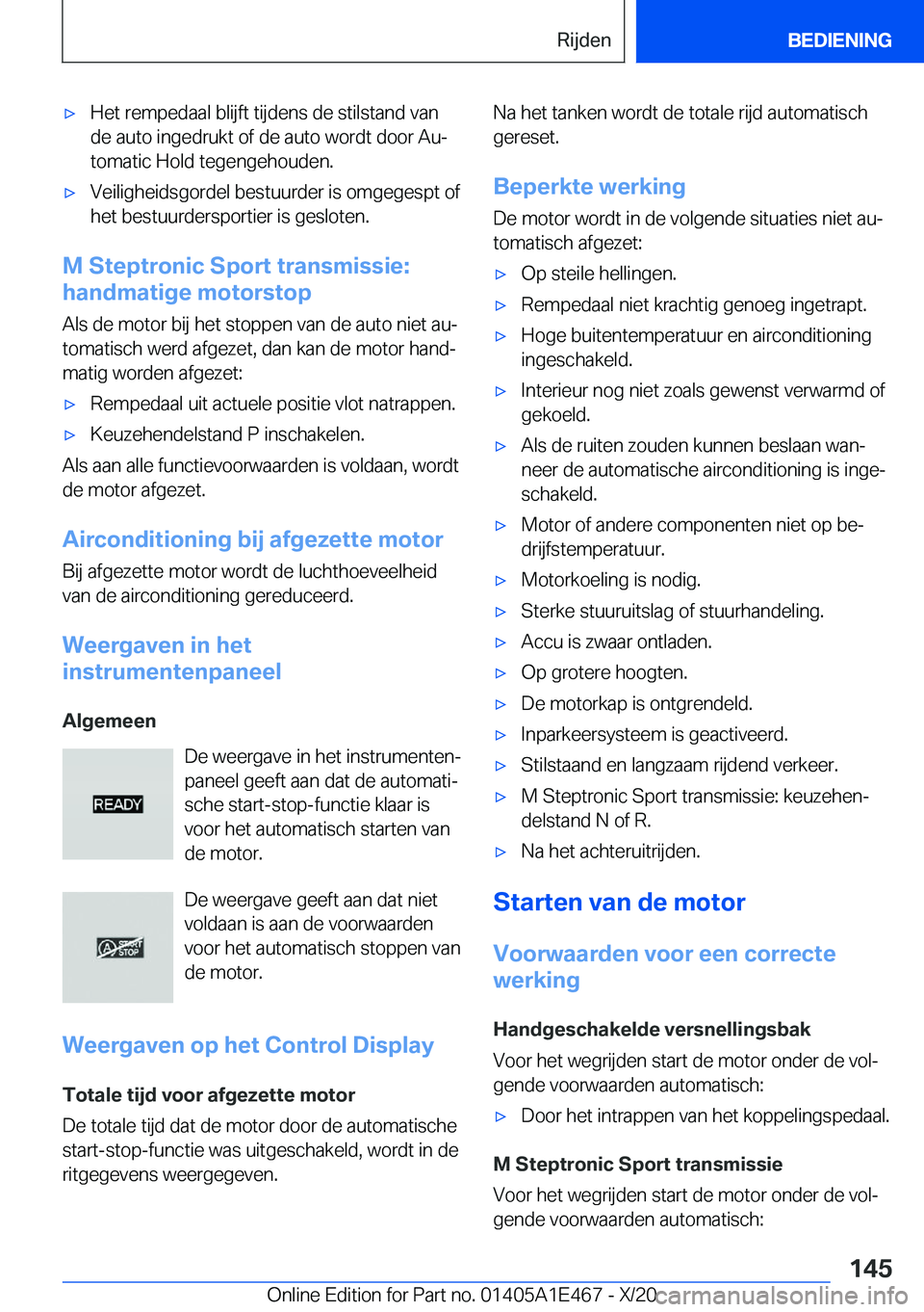 BMW M3 2021  Instructieboekjes (in Dutch) 'x�H�e�t��r�e�m�p�e�d�a�a�l��b�l�i�j�f�t��t�i�j�d�e�n�s��d�e��s�t�i�l�s�t�a�n�d��v�a�n
�d�e��a�u�t�o��i�n�g�e�d�r�u�k�t��o�f��d�e��a�u�t�o��w�o�r�d�t��d�o�o�r��A�uj
�t�o�m�a�t�i�c�