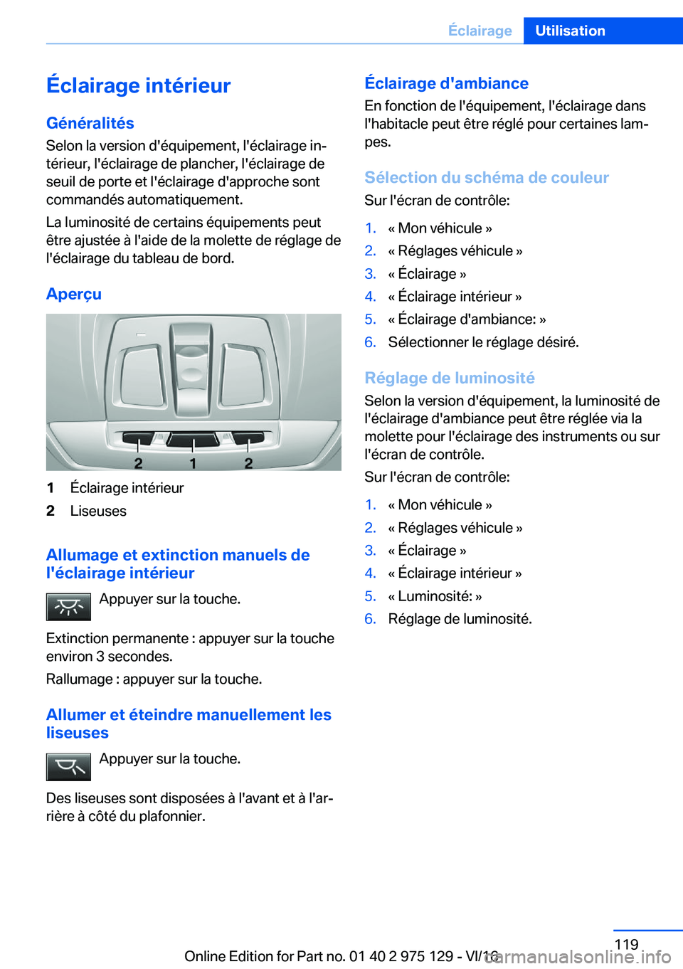 BMW M3 2017  Notices Demploi (in French) �