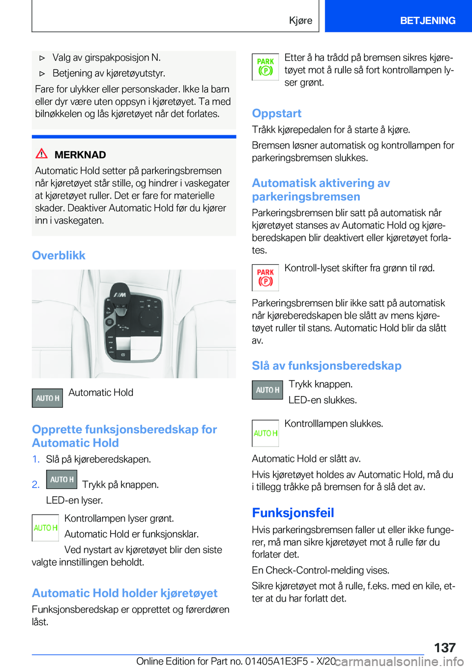 BMW M4 2021  InstruksjonsbØker (in Norwegian) 'x�V�a�l�g��a�v��g�i�r�s�p�a�k�p�o�s�i�s�j�o�n��N�.'x�B�e�t�j�e�n�i�n�g��a�v��k�j�