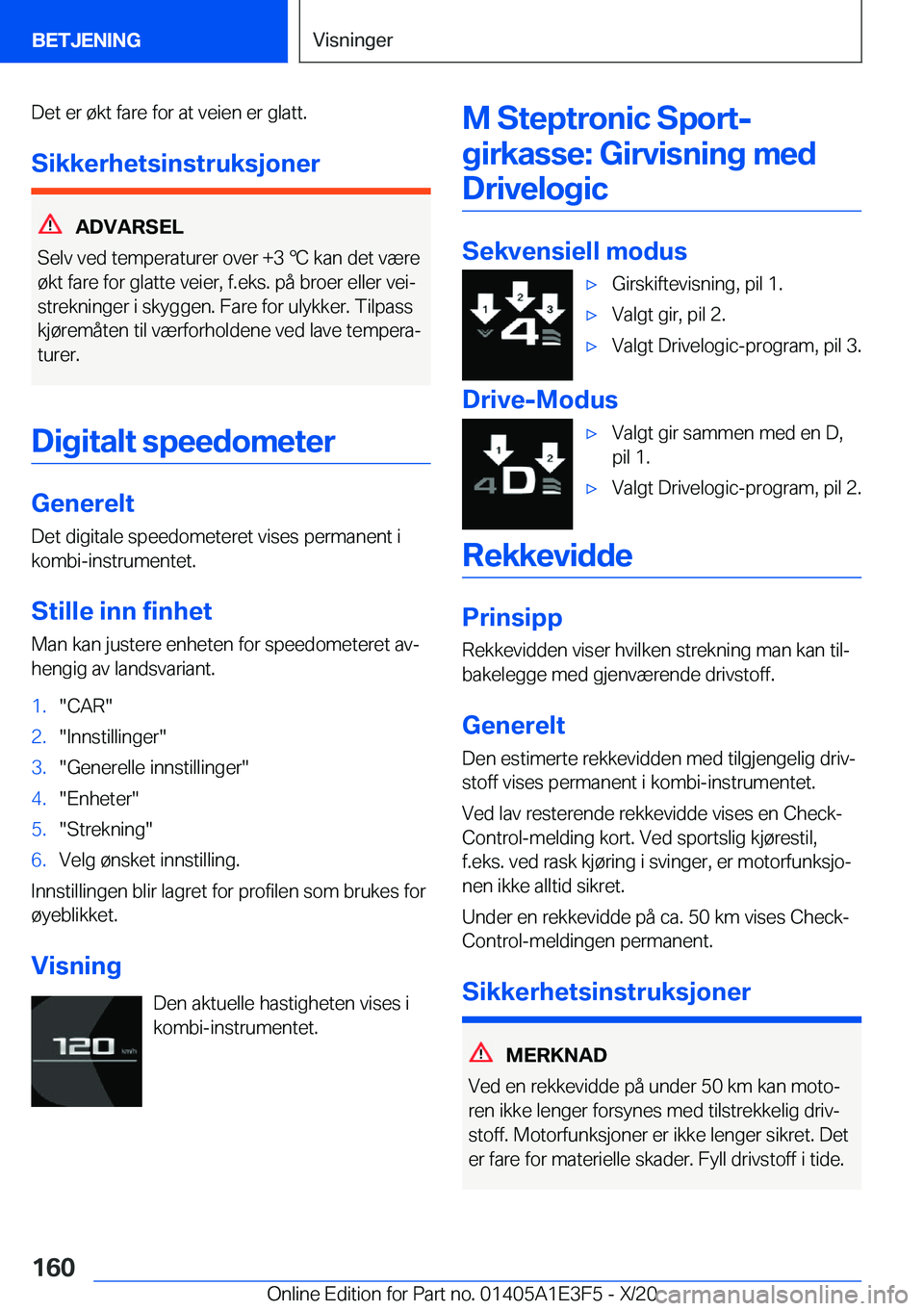 BMW M4 2021  InstruksjonsbØker (in Norwegian) �D�e�t��e�r��