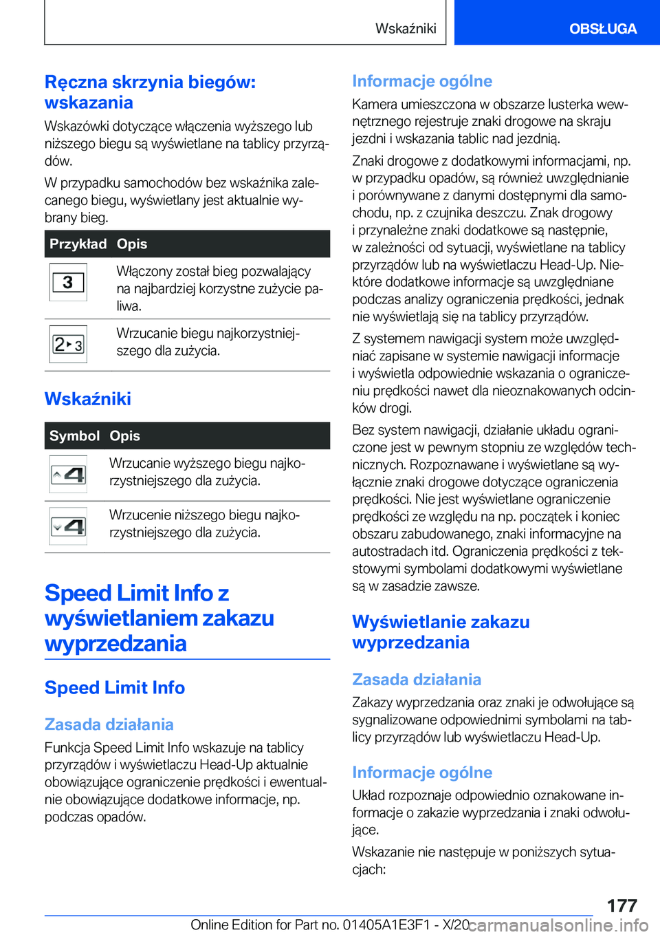 BMW M4 2021  Instrukcja obsługi (in Polish) �R�