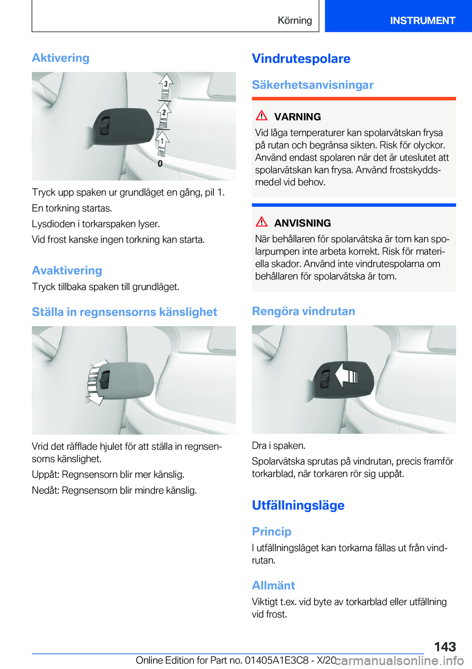 BMW M4 2021  InstruktionsbÖcker (in Swedish) �A�k�t�i�v�e�r�i�n�g
�T�r�y�c�k��u�p�p��s�p�a�k�e�n��u�r��g�r�u�n�d�l�ä�g�e�t��e�n��g�å�n�g�,��p�i�l��1�.
�E�n��t�o�r�k�n�i�n�g��s�t�a�r�t�a�s�.
�L�y�s�d�i�o�d�e�n��i��t�o�r�k�a�r�s�p�a�