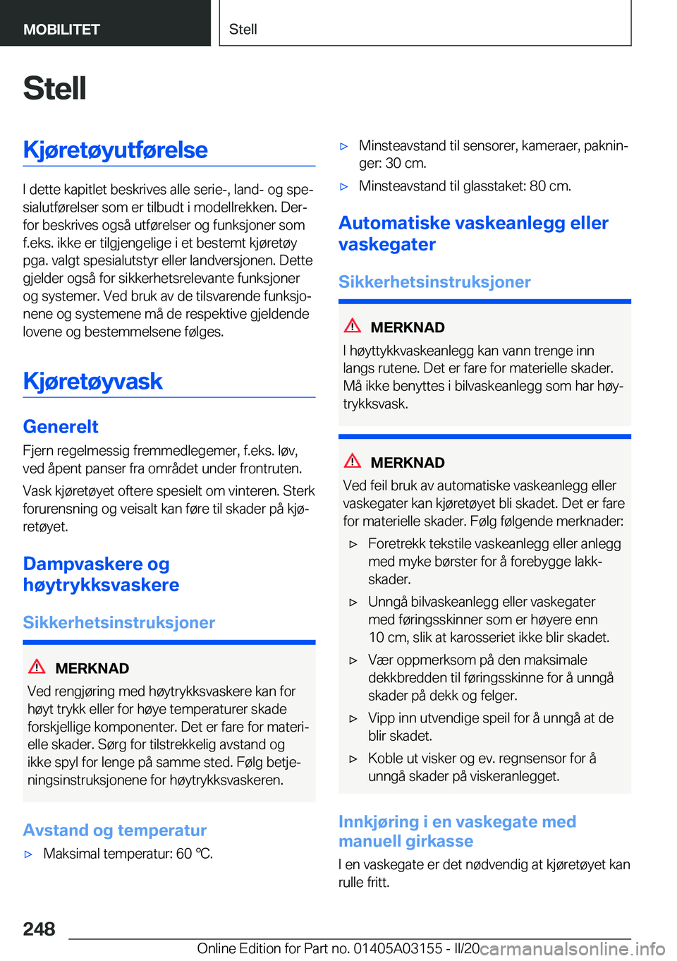 BMW M4 2020  InstruksjonsbØker (in Norwegian) �S�t�e�l�l�K�j�
