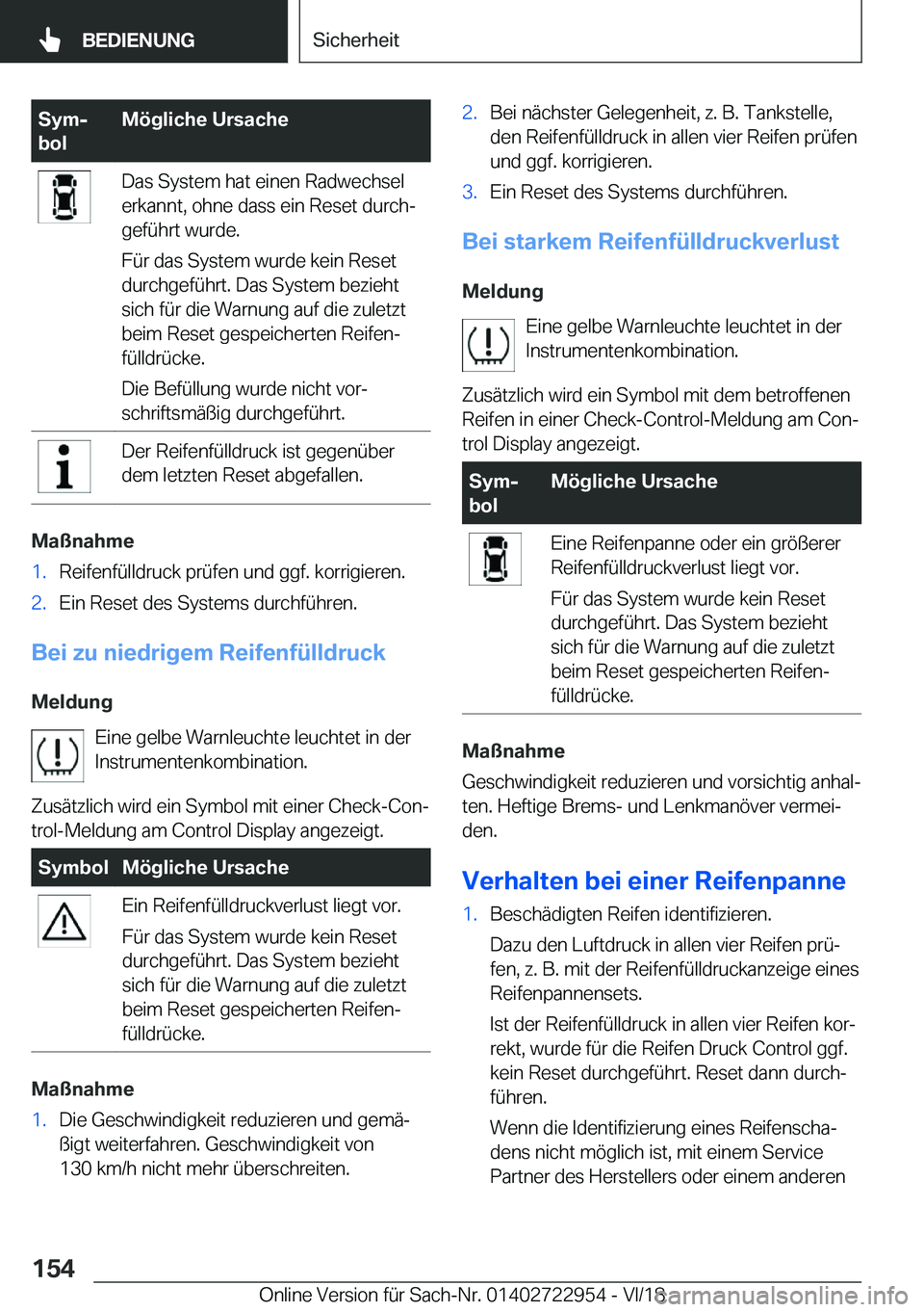 BMW M4 2019  Betriebsanleitungen (in German) �S�y�mj
�b�o�l�M�