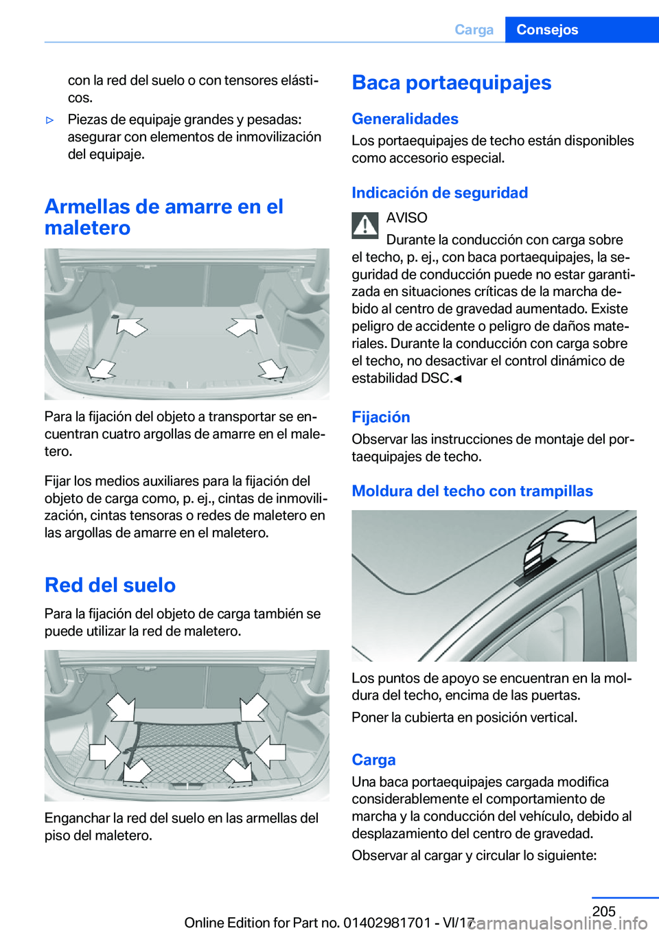BMW M4 2018  Manuales de Empleo (in Spanish) �c�o�n� �l�a� �r�e�d� �d�e�l� �s�u�e�l�o� �o� �c�o�n� �t�e�n�s�o�r�e�s� �e�l�