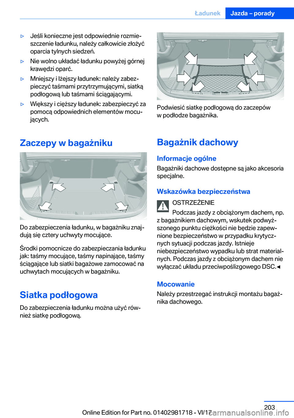 BMW M4 2018  Instrukcja obsługi (in Polish) 'y�J�e �l�i� �k�o�n�i�e�c�z�n�e� �j�e�s�t� �o�d�p�o�w�i�e�d�n�i�e� �r�o�z�m�i�ej
�s�z�c�z�e�n�i�e� �ł�a�d�u�n�k�u�,� �n�a�l�e 9�y� �c�a�ł�k�o�w�i�c�i�e� �z�ł�o 9�y�