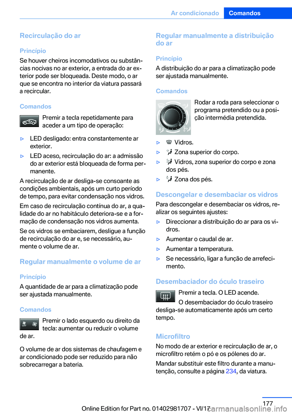 BMW M4 2018  Manual do condutor (in Portuguese) �R�e�c�i�r�c�u�l�a�