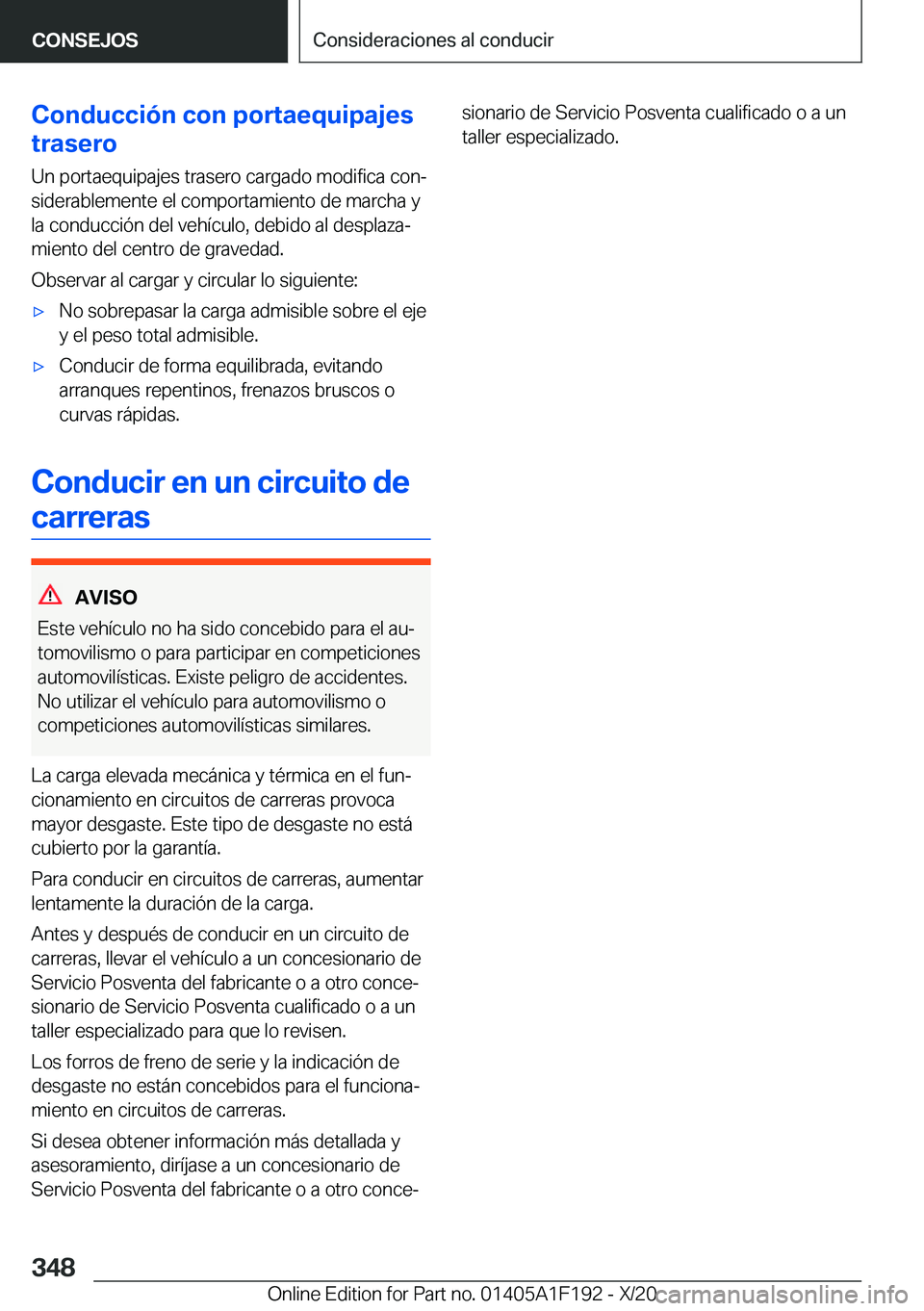 BMW M5 2021  Manuales de Empleo (in Spanish) �C�o�n�d�u�c�c�i�