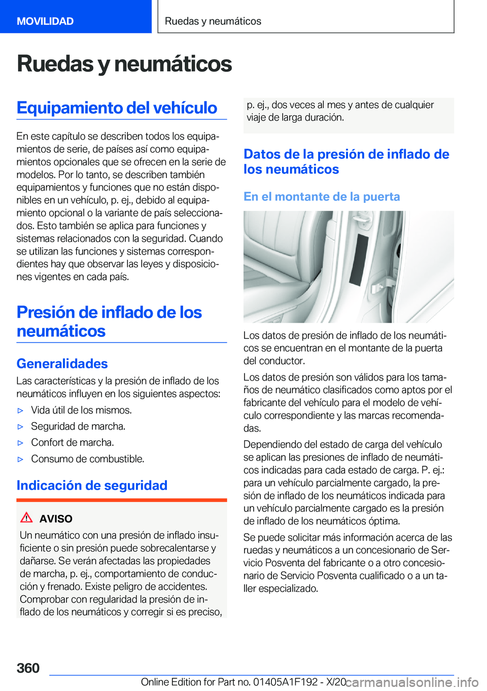 BMW M5 2021  Manuales de Empleo (in Spanish) �R�u�e�d�a�s��y��n�e�u�m�