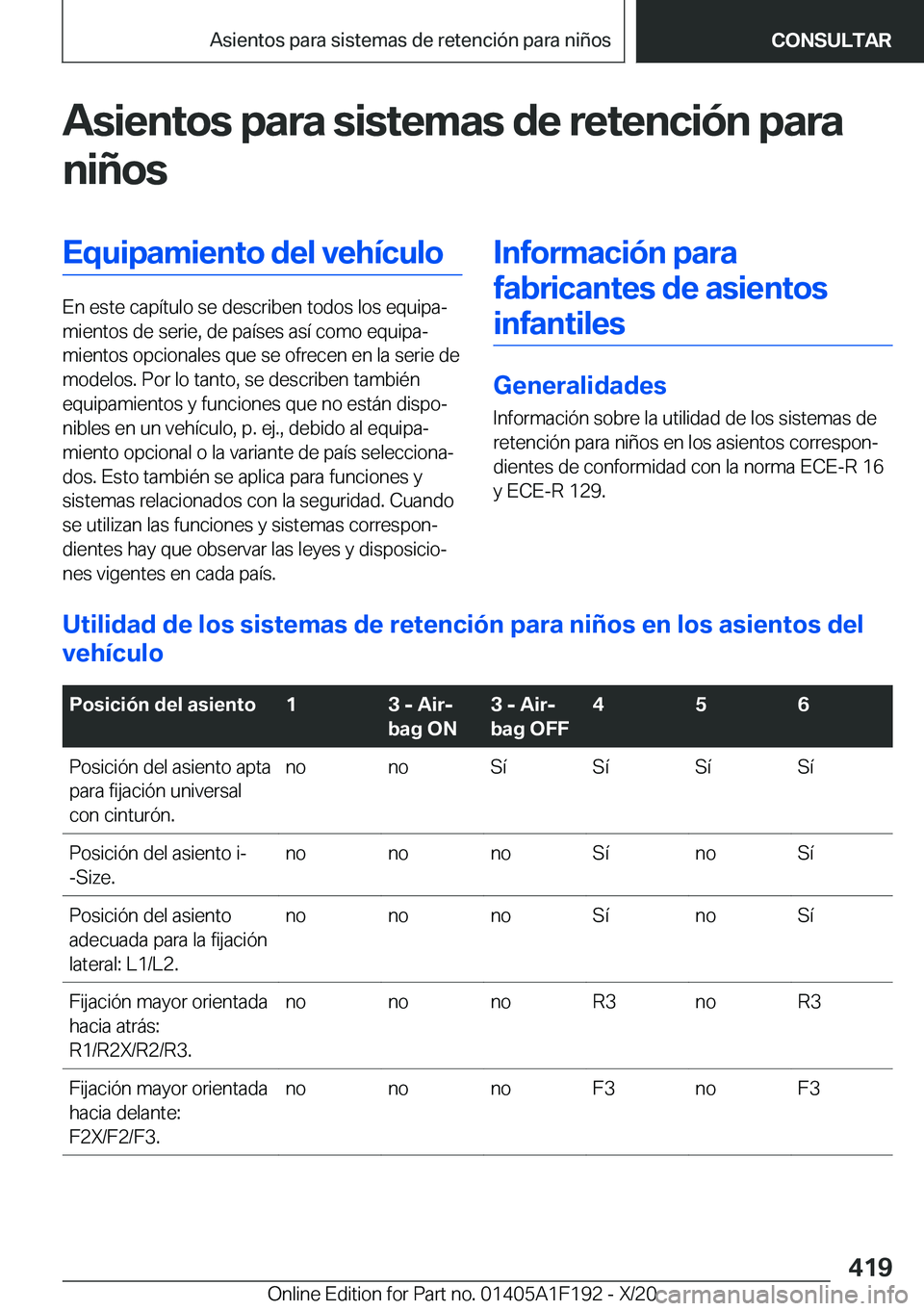 BMW M5 2021  Manuales de Empleo (in Spanish) �A�s�i�e�n�t�o�s��p�a�r�a��s�i�s�t�e�m�a�s��d�e��r�e�t�e�n�c�i�