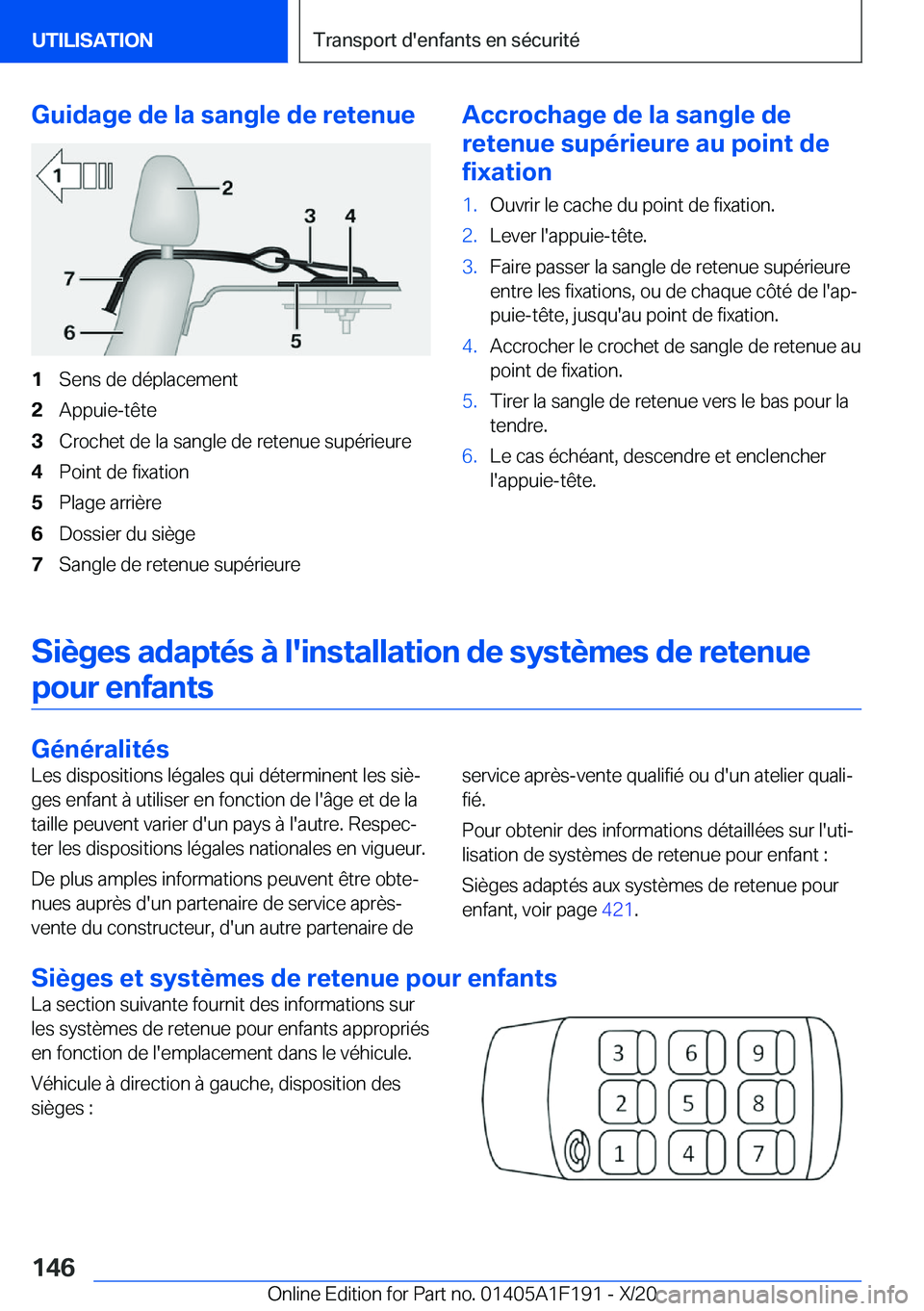 BMW M5 2021  Notices Demploi (in French) �G�u�i�d�a�g�e��d�e��l�a��s�a�n�g�l�e��d�e��r�e�t�e�n�u�e�1�S�e�n�s��d�e��d�é�p�l�a�c�e�m�e�n�t�2�A�p�p�u�i�e�-�t�ê�t�e�3�C�r�o�c�h�e�t��d�e��l�a��s�a�n�g�l�e��d�e��r�e�t�e�n�u�e��s�u�p