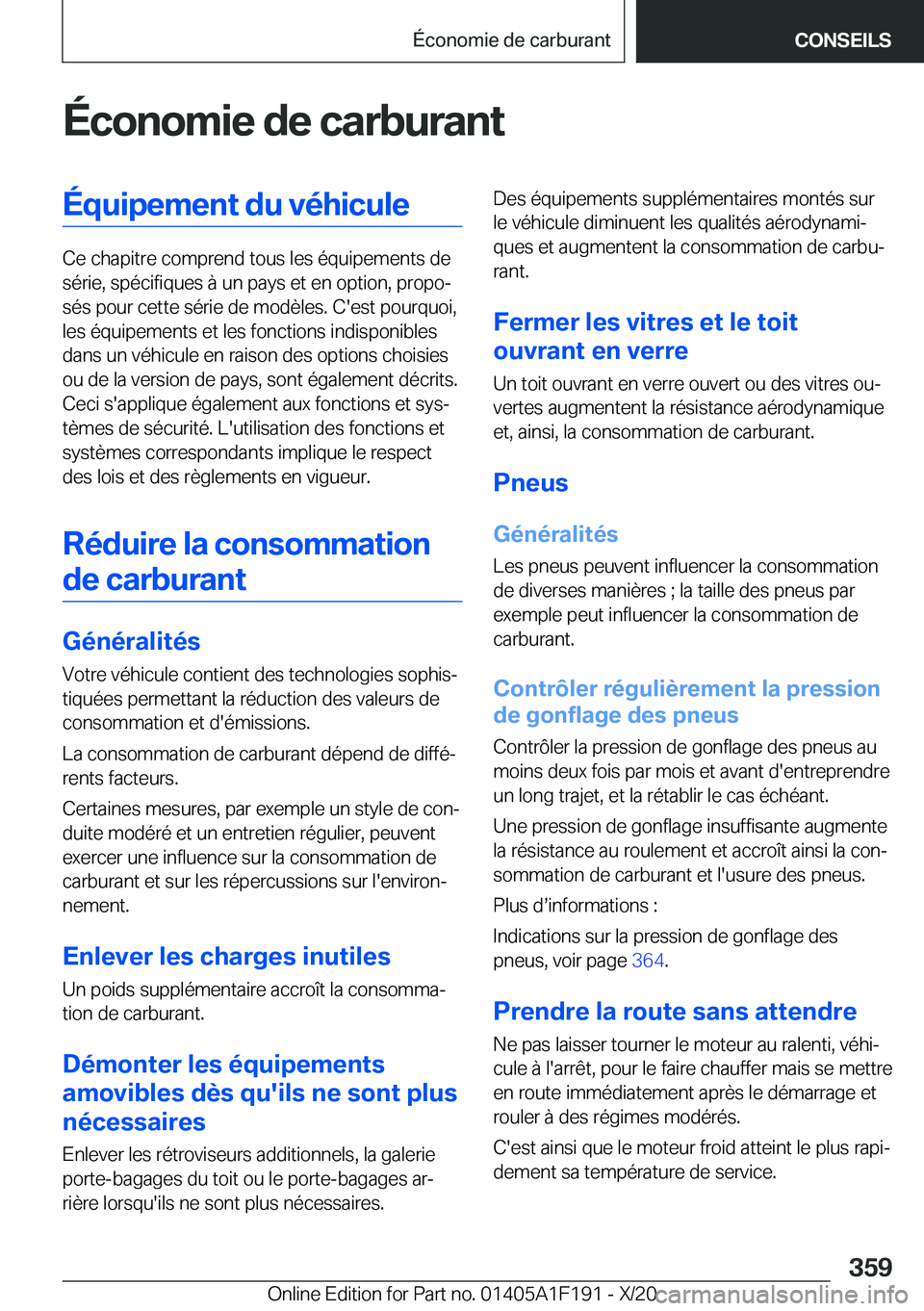 BMW M5 2021  Notices Demploi (in French) �