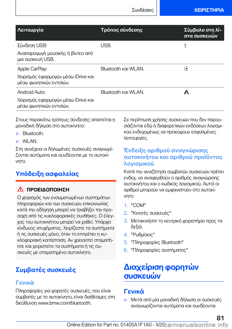BMW M5 2021  ΟΔΗΓΌΣ ΧΡΉΣΗΣ (in Greek) ?w\gbhduRsfdocbe�fp`vwfyeep_tb^b�fgy�^Rj
fgs�fhf]whq`ep`vwfy��U�S�B�:
T`scsdsulup�_bhf\]pe�p�tR`gwb�sco
_