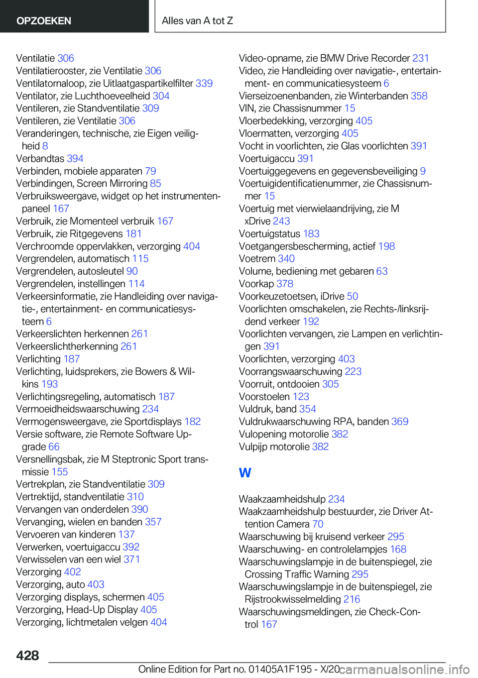 BMW M5 2021  Instructieboekjes (in Dutch) �V�e�n�t�i�l�a�t�i�e��3�0�6�
�V�e�n�t�i�l�a�t�i�e�r�o�o�s�t�e�r�,��z�i�e��V�e�n�t�i�l�a�t�i�e� �3�0�6�
�V�e�n�t�i�l�a�t�o�r�n�a�l�o�o�p�,��z�i�e��U�i�t�l�a�a�t�g�a�s�p�a�r�t�i�k�e�l�f�i�l�t�e�