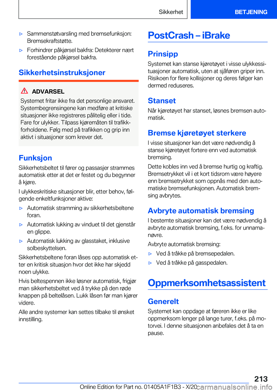 BMW M5 2021  InstruksjonsbØker (in Norwegian) 'x�S�a�m�m�e�n�s�t�