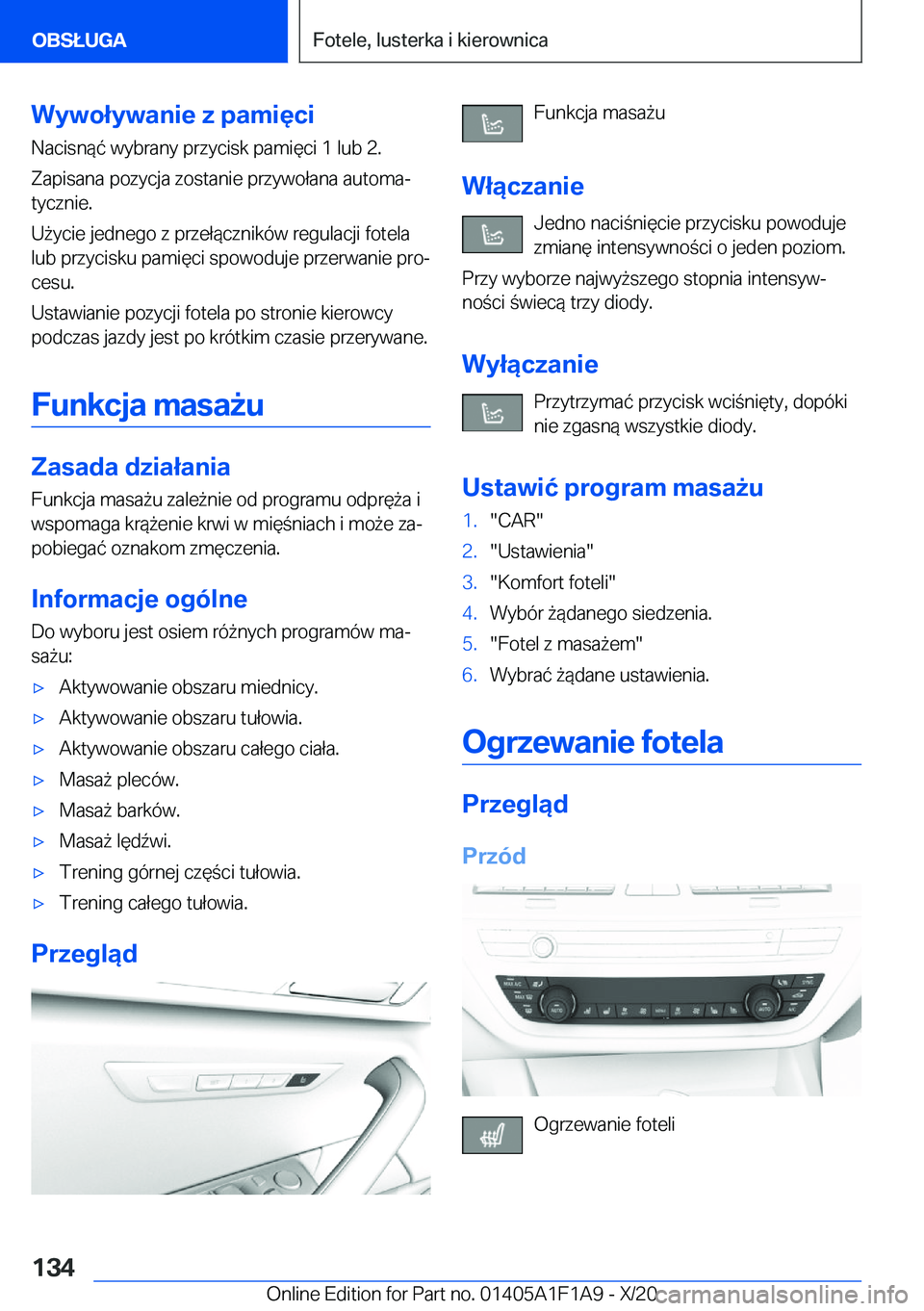 BMW M5 2021  Instrukcja obsługi (in Polish) �W�y�w�o�ł�y�w�a�n�i�e��z��p�a�m�i�