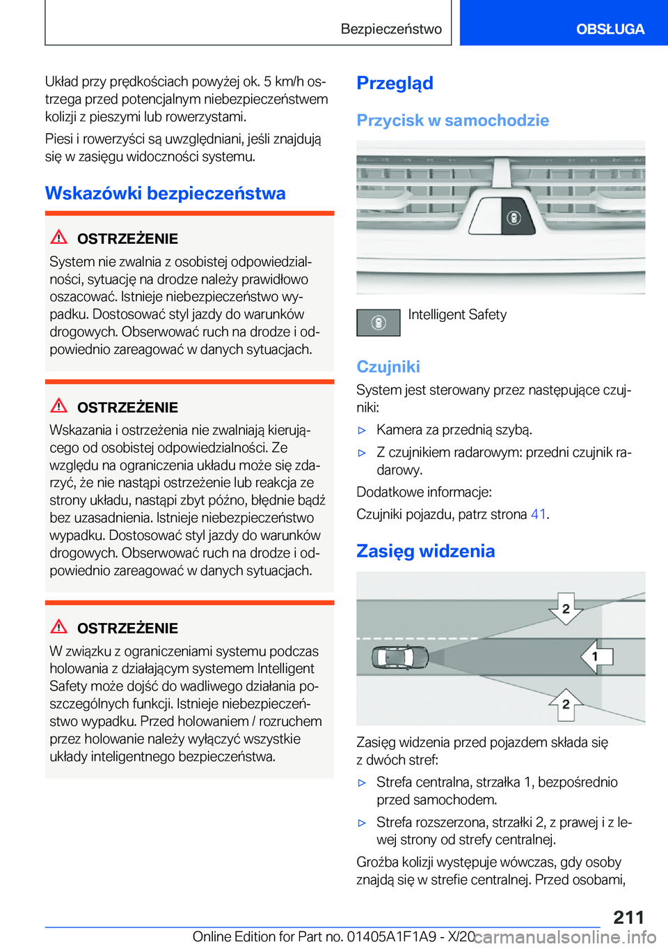 BMW M5 2021  Instrukcja obsługi (in Polish) �U�k�ł�a�d��p�r�z�y��p�r�