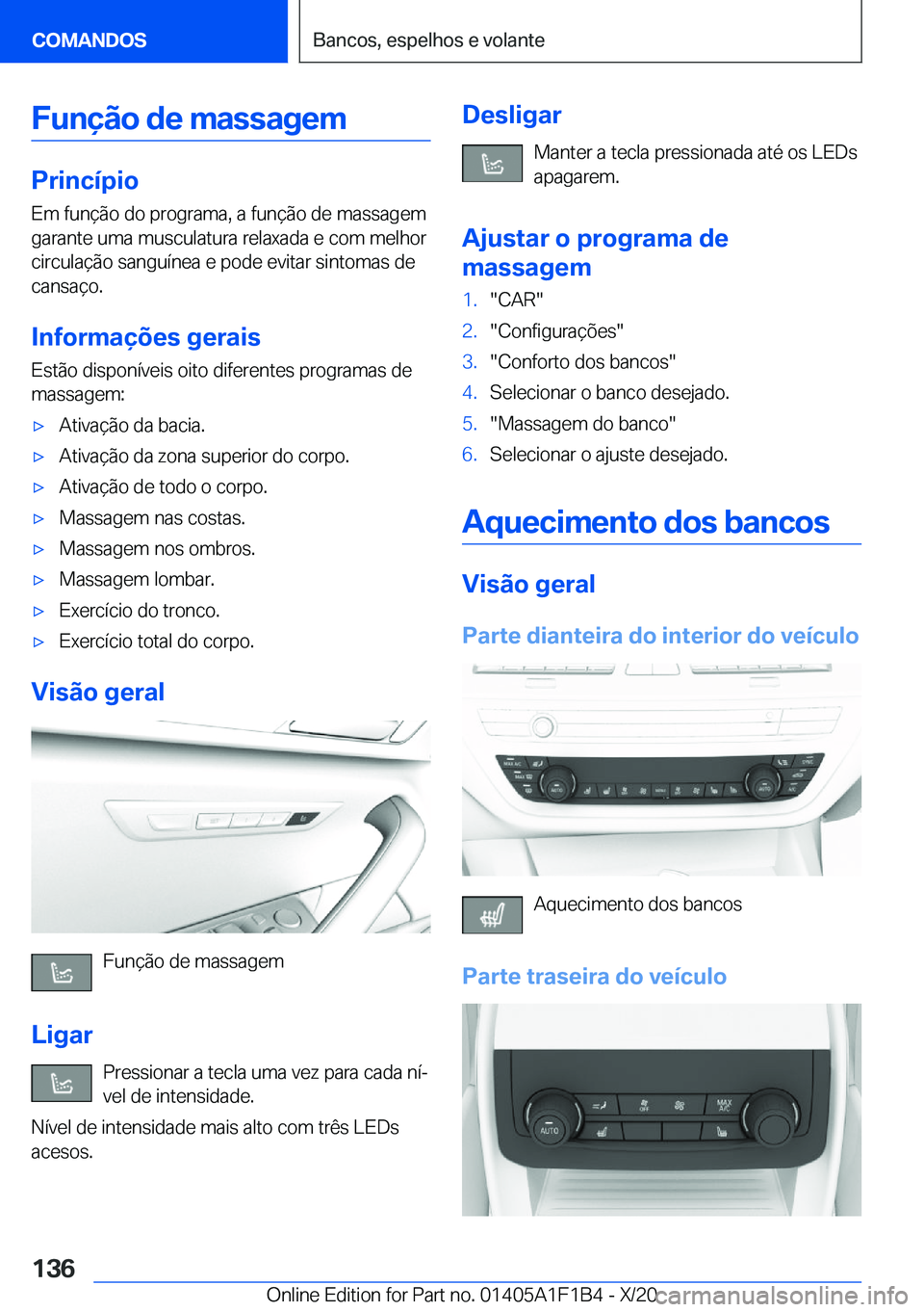 BMW M5 2021  Manual do condutor (in Portuguese) �F�u�n�