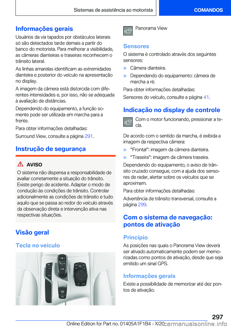 BMW M5 2021  Manual do condutor (in Portuguese) �I�n�f�o�r�m�a�
