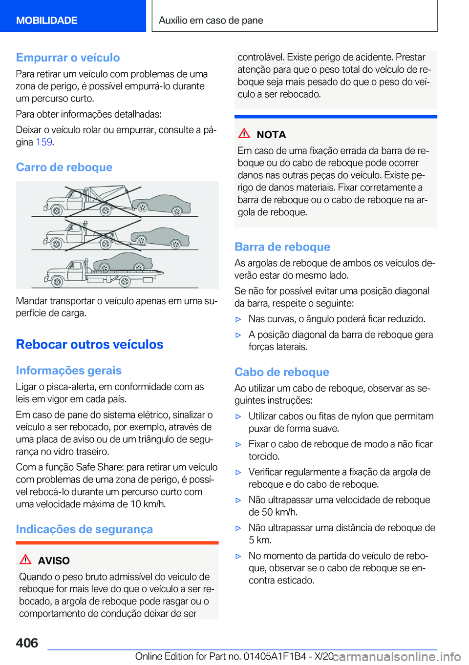 BMW M5 2021  Manual do condutor (in Portuguese) �E�m�p�u�r�r�a�r��o��v�e�