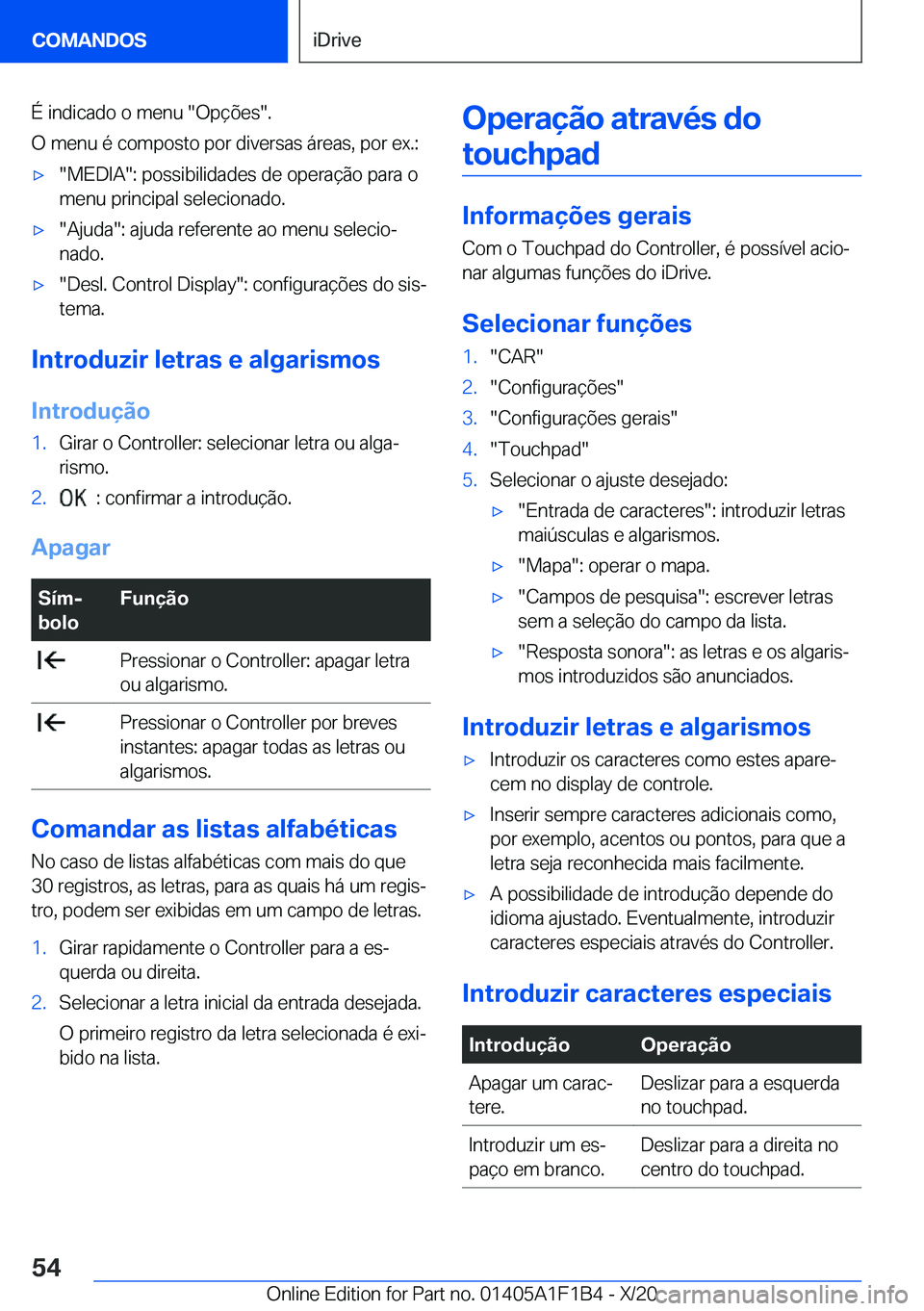 BMW M5 2021  Manual do condutor (in Portuguese) �