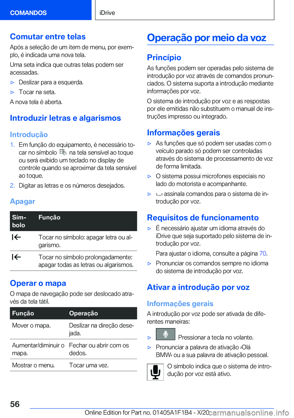 BMW M5 2021  Manual do condutor (in Portuguese) �C�o�m�u�t�a�r��e�n�t�r�e��t�e�l�a�s
�A�p�ó�s��a��s�e�l�e�