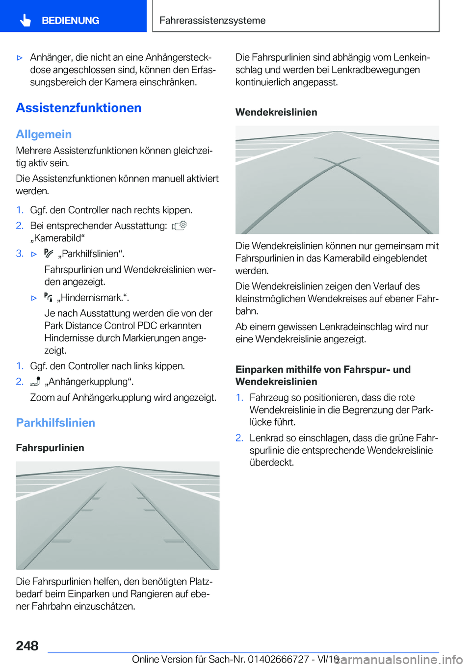 BMW M5 2020  Betriebsanleitungen (in German) 'x�A�n�h�