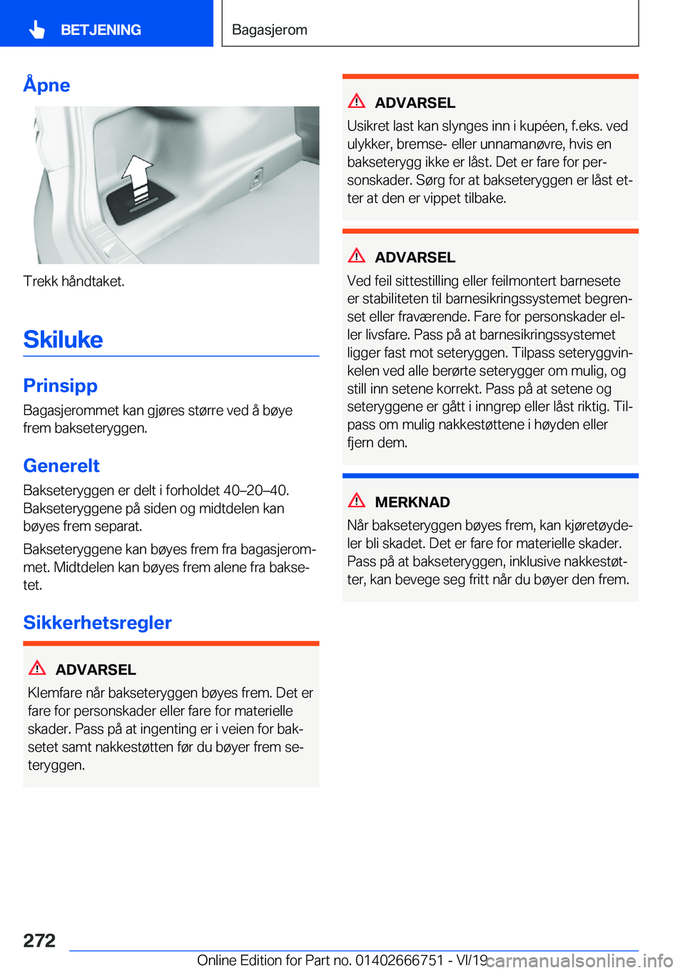 BMW M5 2020  InstruksjonsbØker (in Norwegian) �