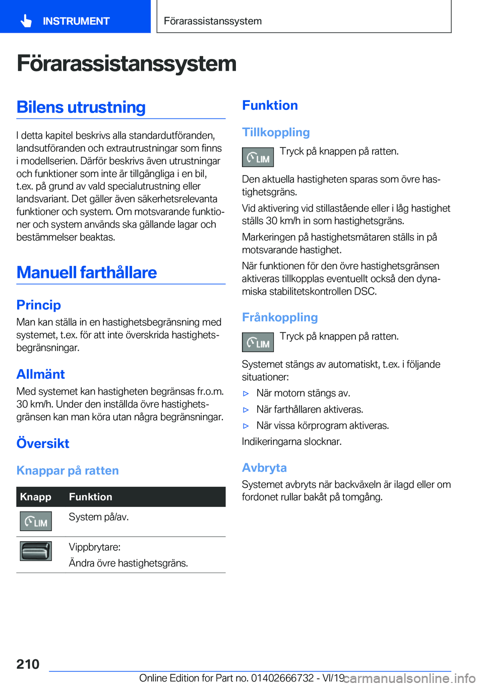 BMW M5 2020  InstruktionsbÖcker (in Swedish) �F�