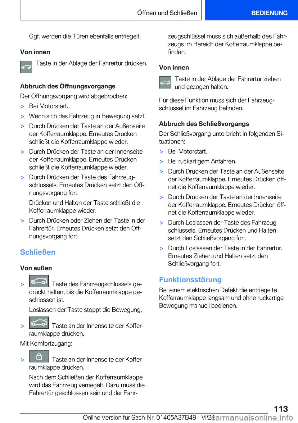 BMW M8 2022  Betriebsanleitungen (in German) �G�g�f�.��w�e�r�d�e�n��d�i�e��T�